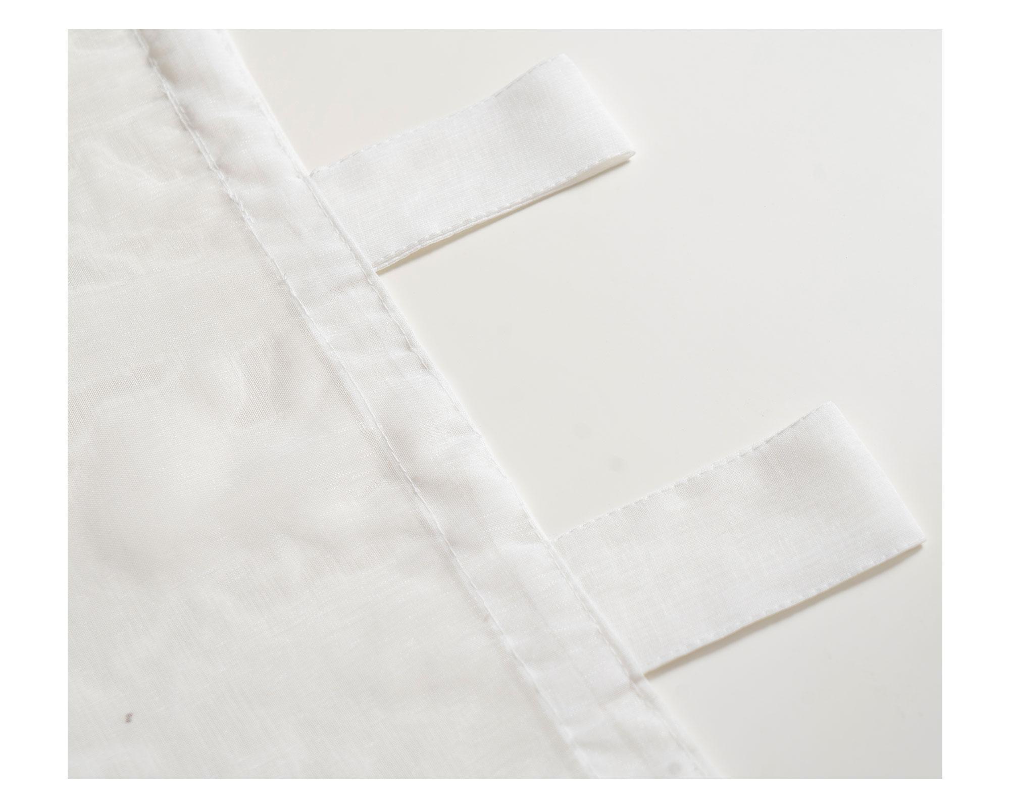 Cortina velo 200x230 cm blanco Cotidiana.-7