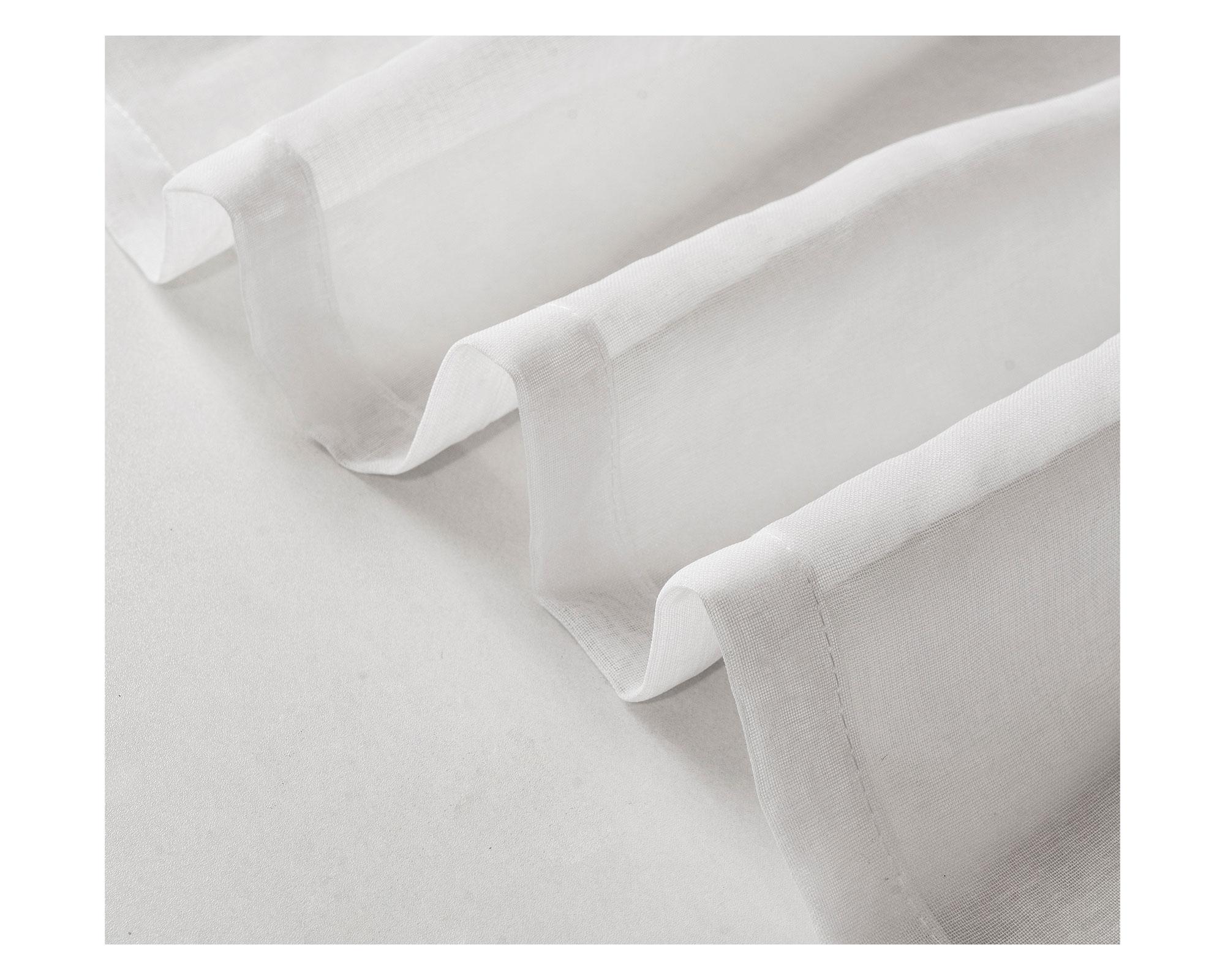 Cortina velo 200x230 cm blanco Cotidiana.-5