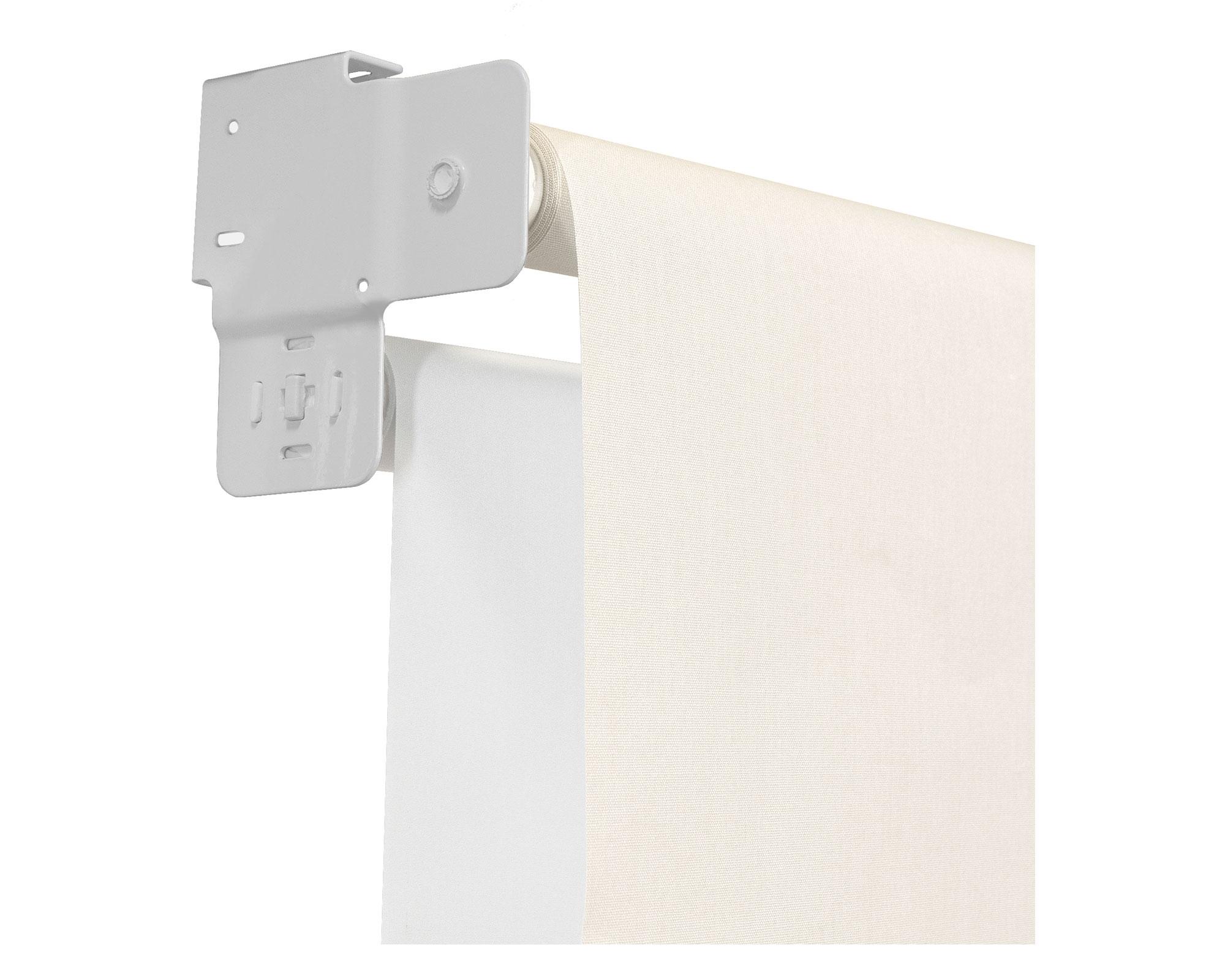 Cortina roller BlackOut 100x250 cm Doble liso blanco Cotidiana-1