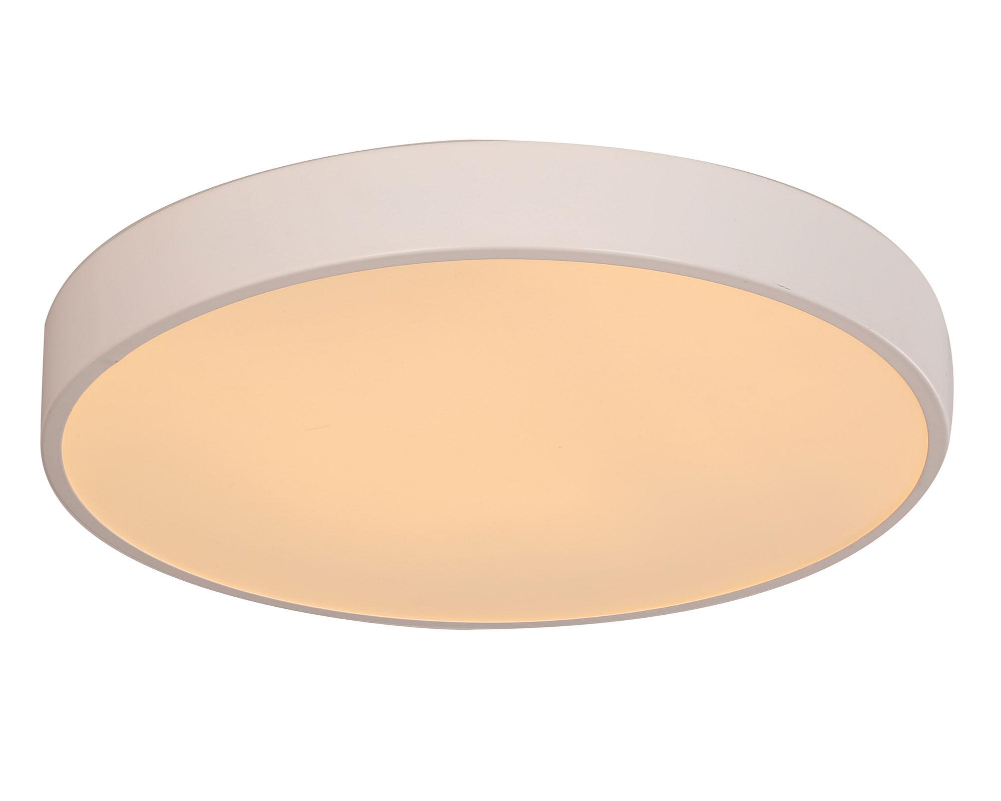 Plafón LED redondo blanco Abitare-0