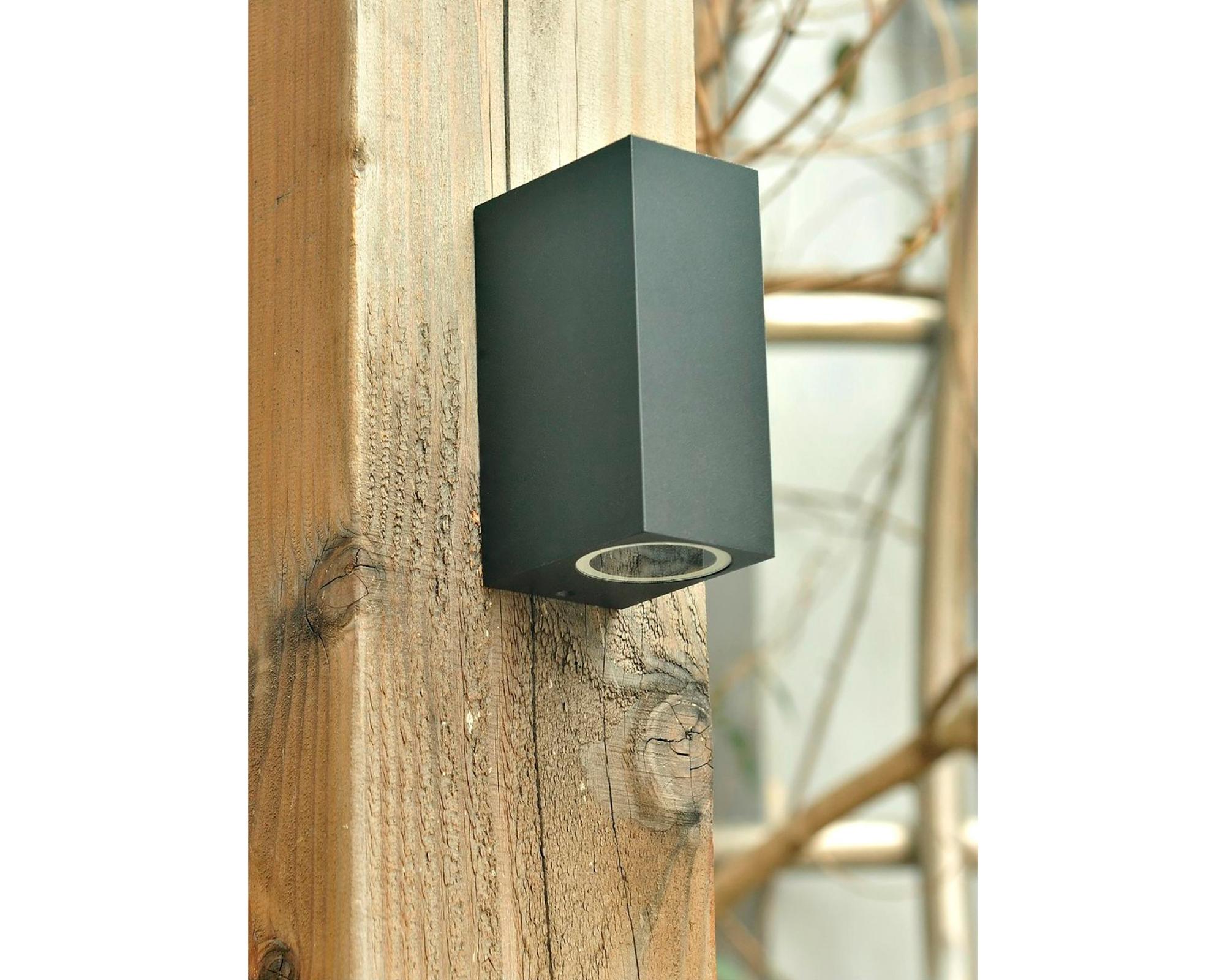 Aplique 2L GU10 negro-6