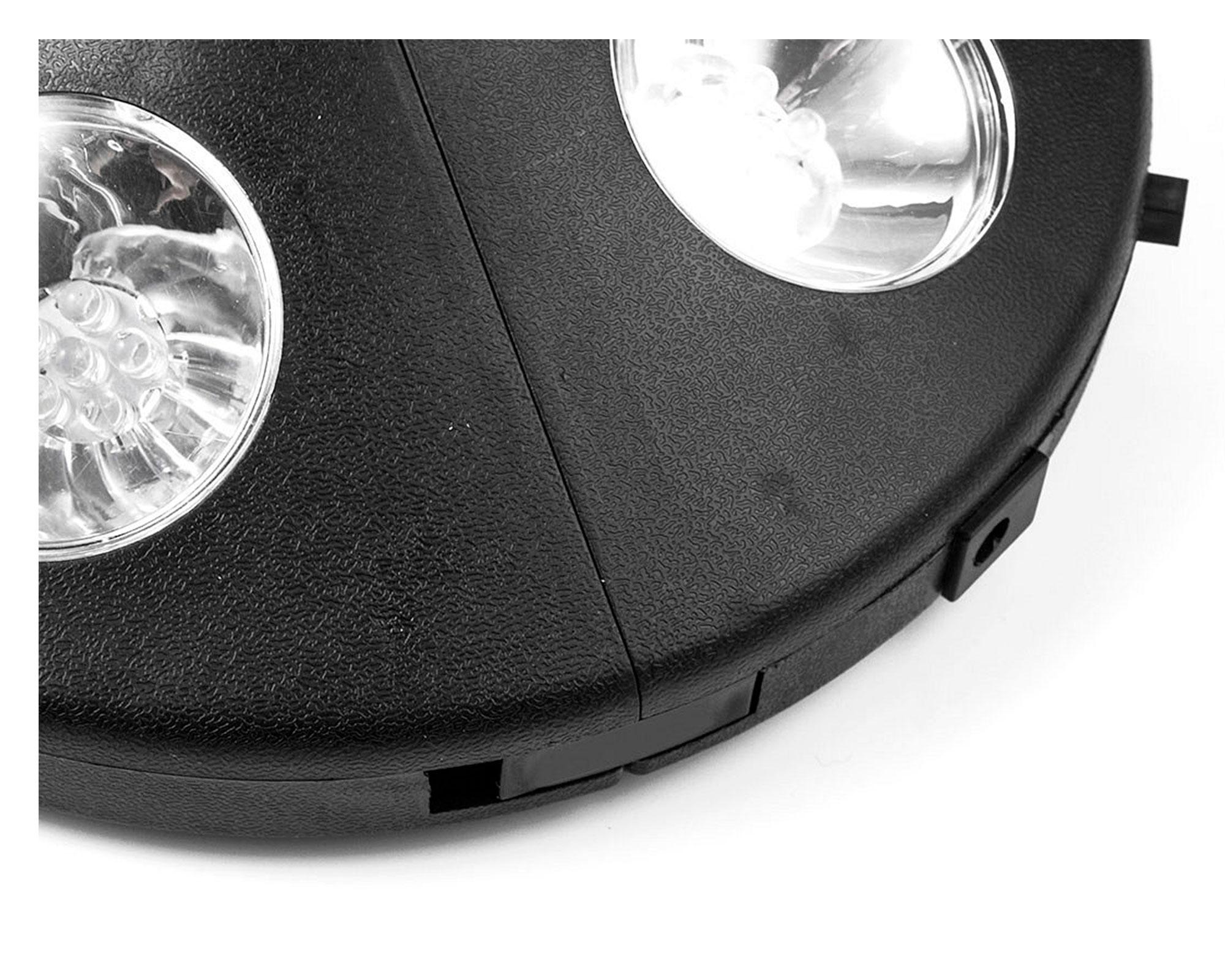 Lámpara LED para quitasol 4L negro Abitare-1