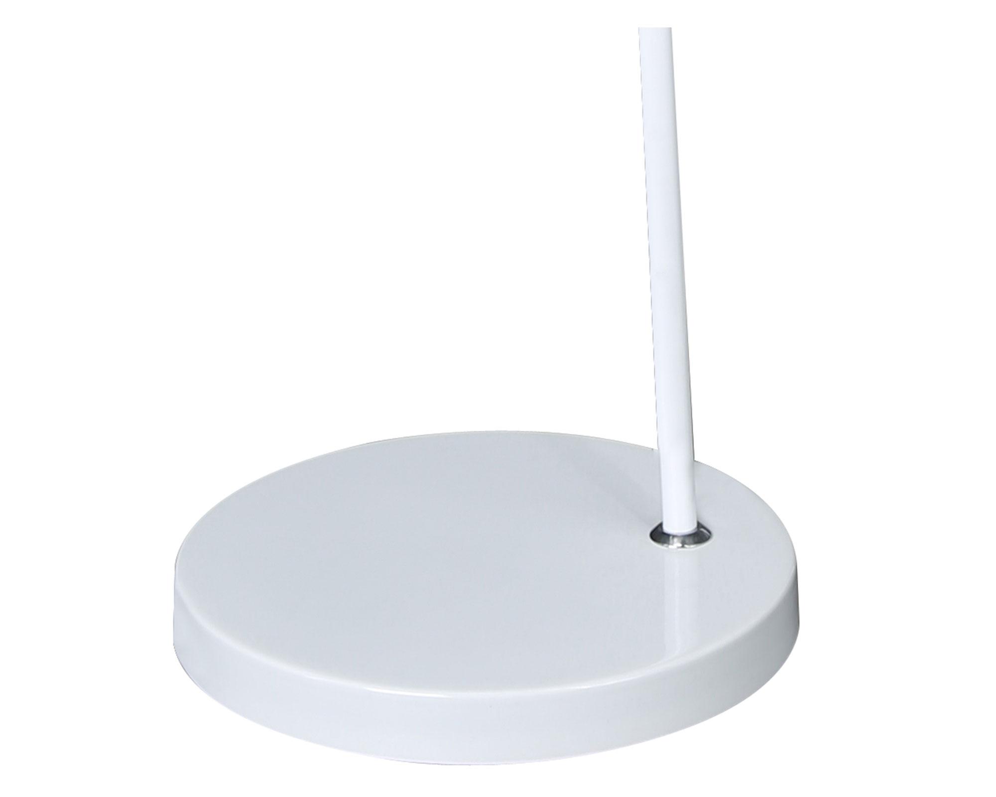 Lámpara pie 1L E27 Arco blanco Abitare-5