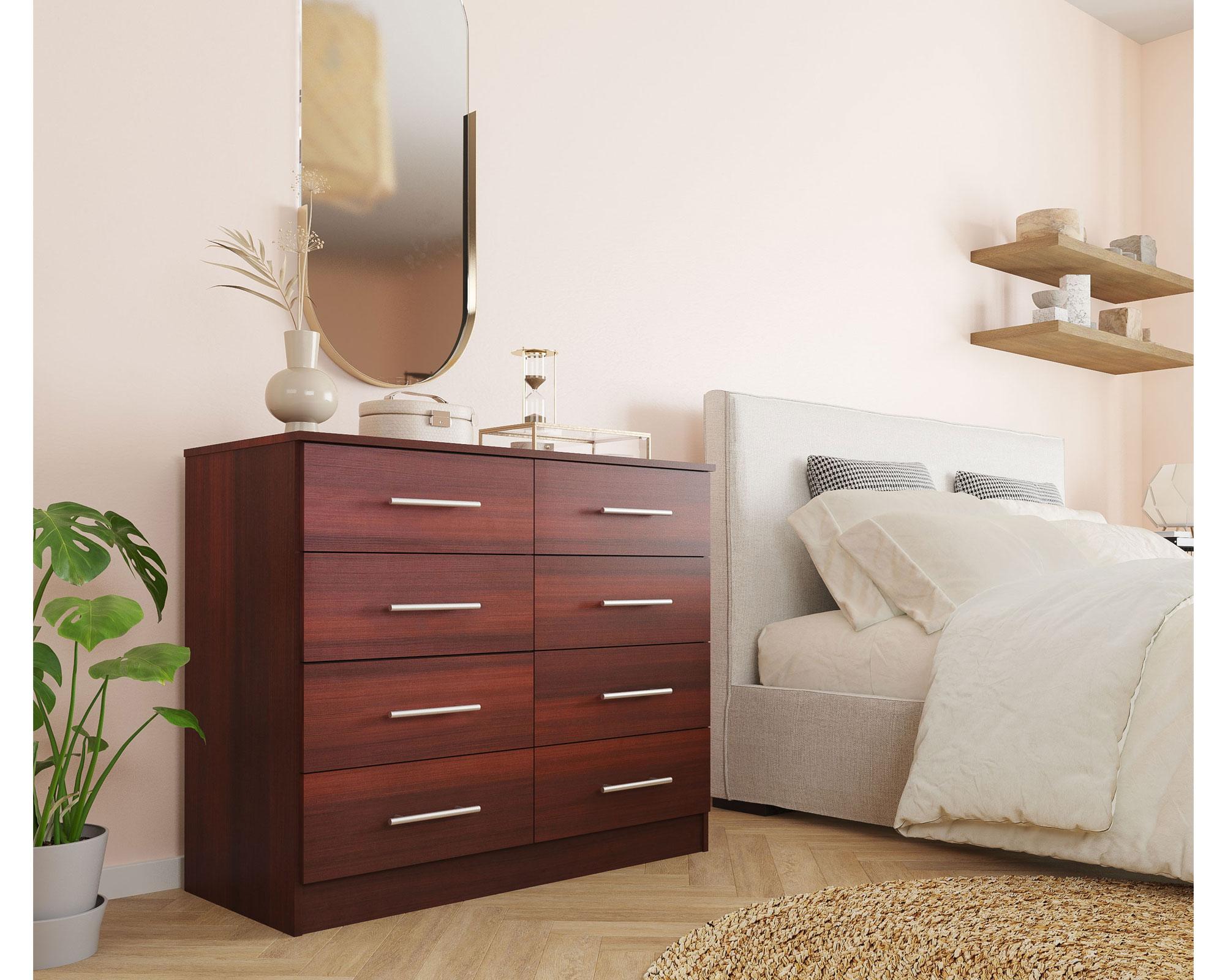 Cómoda 8 cajones Pólux wengue Cic-4