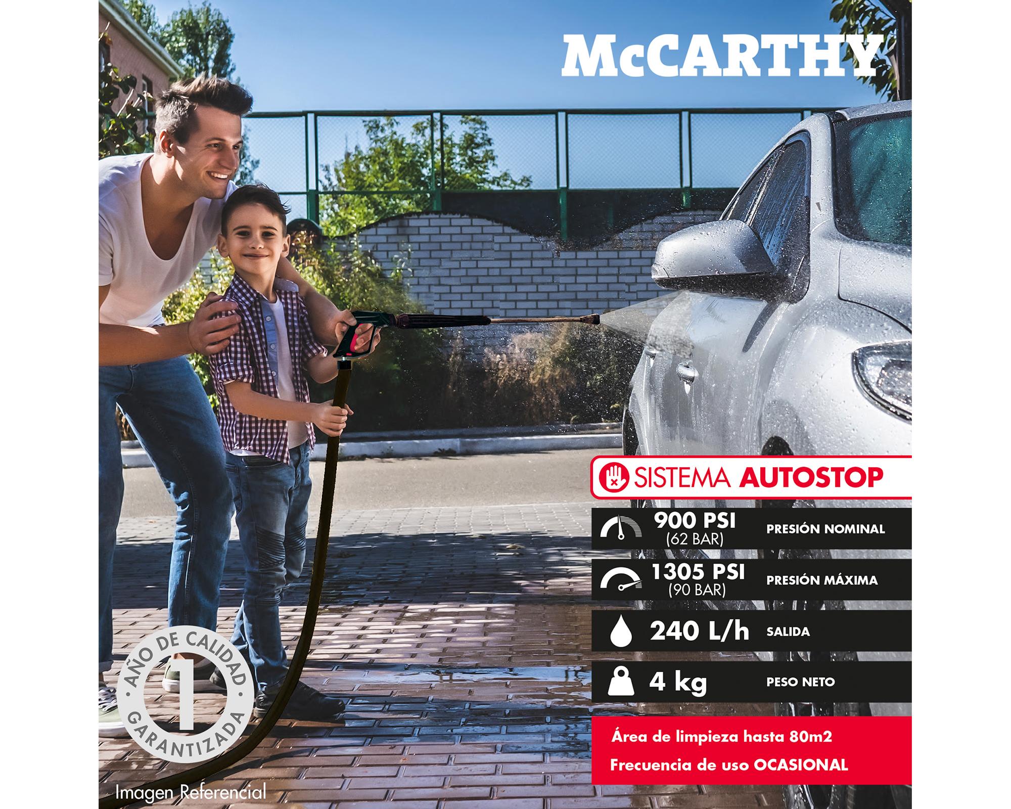 Hidrolavadora 1500W 1305 psi HEEHEEMCC002 McCarthy-1