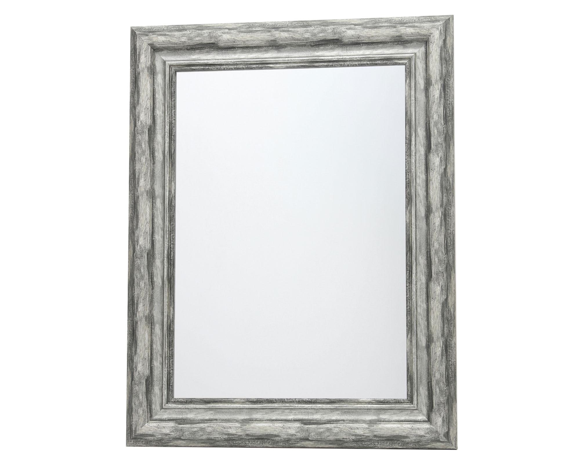 Espejo marco 89x69 cm natural oscuro-0