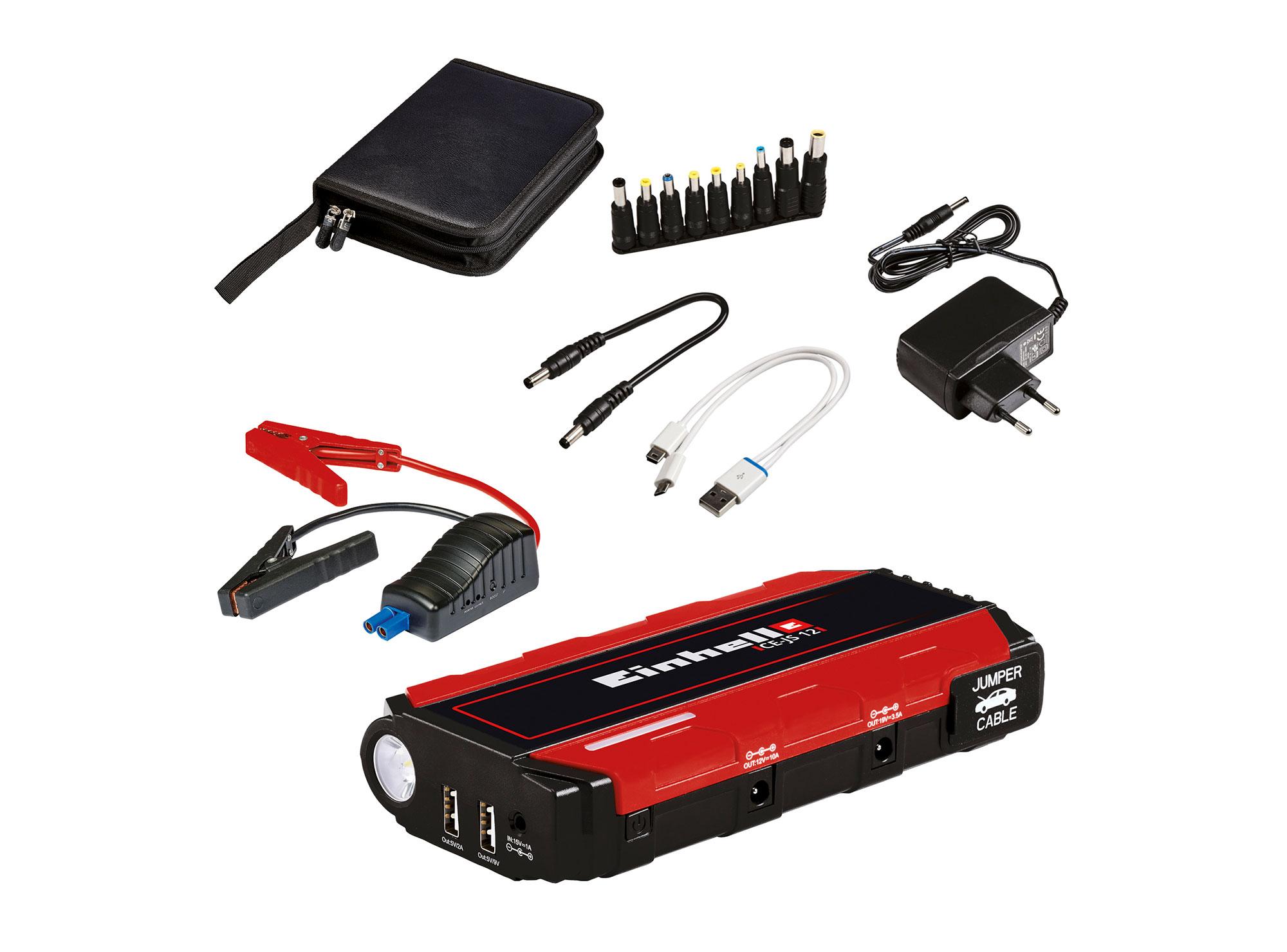 Partidor jump starter 400A CE-JS 12 Einhell-1