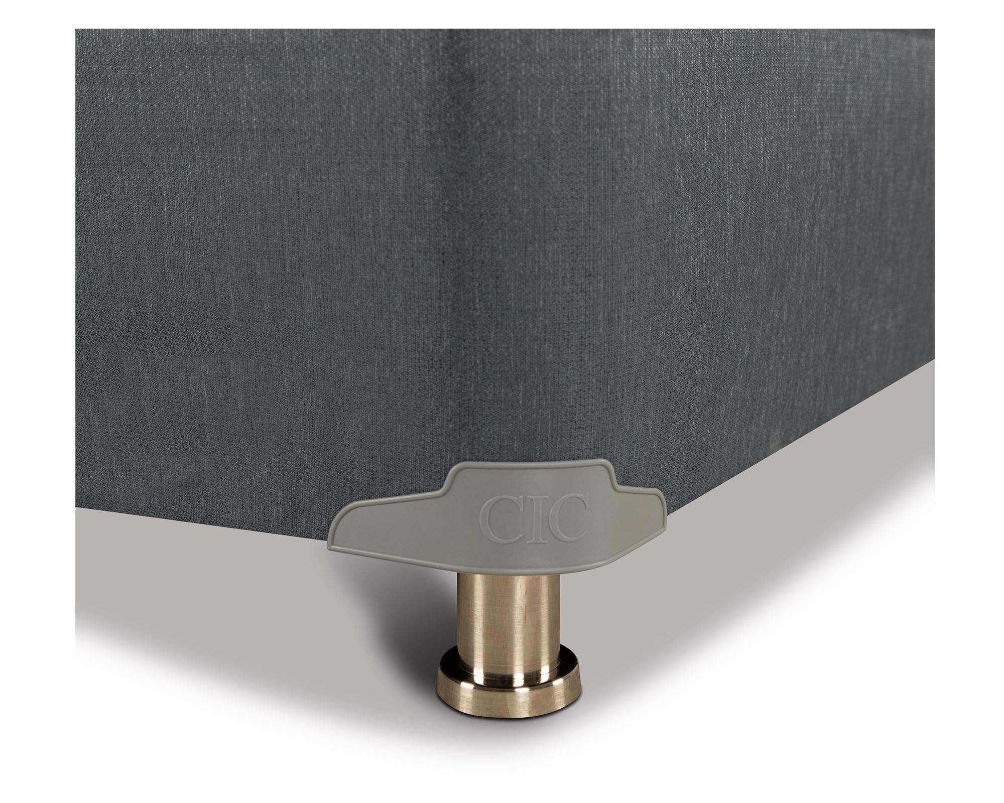 Cama americana Excellence Plus 2 plazas base dividida + set Olmo-2