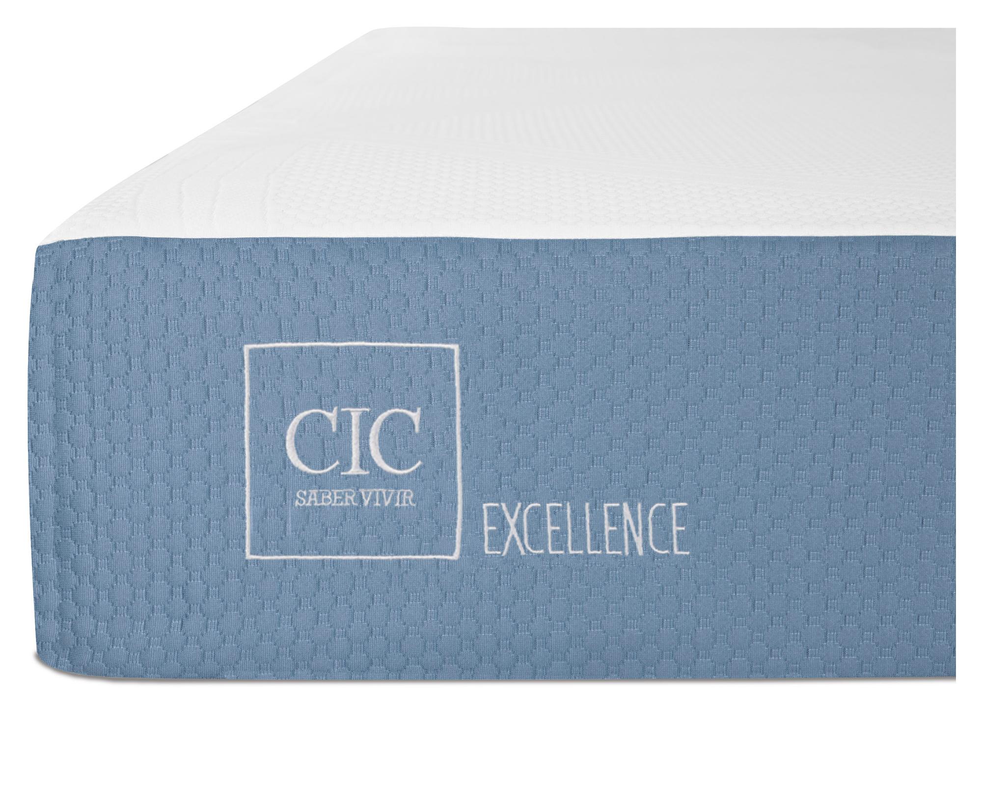 Box americano 1.5 plazas x 190 cm Excellence + almohada Cic-2