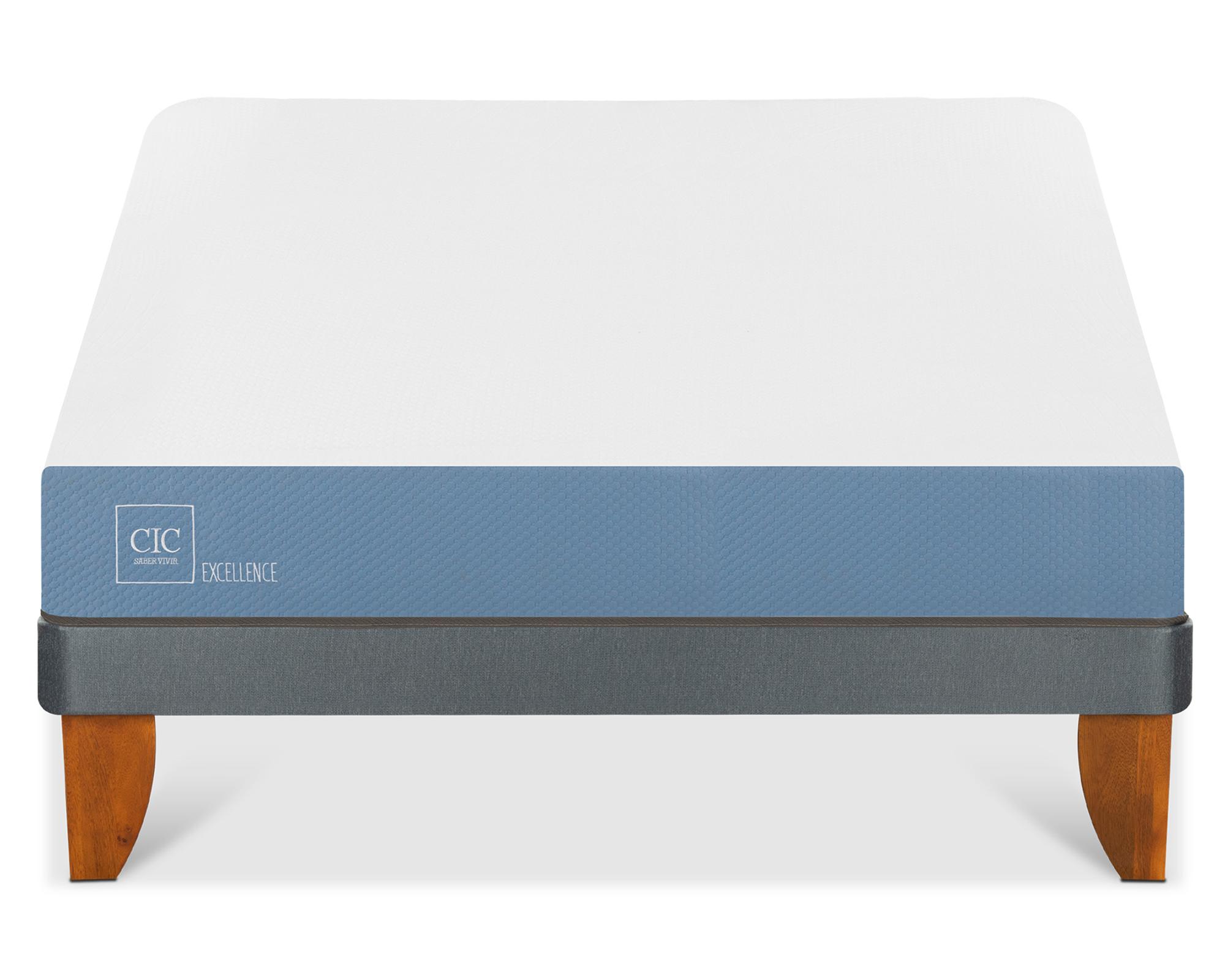 Cama europea full x 190 cm Excellence Cic-0