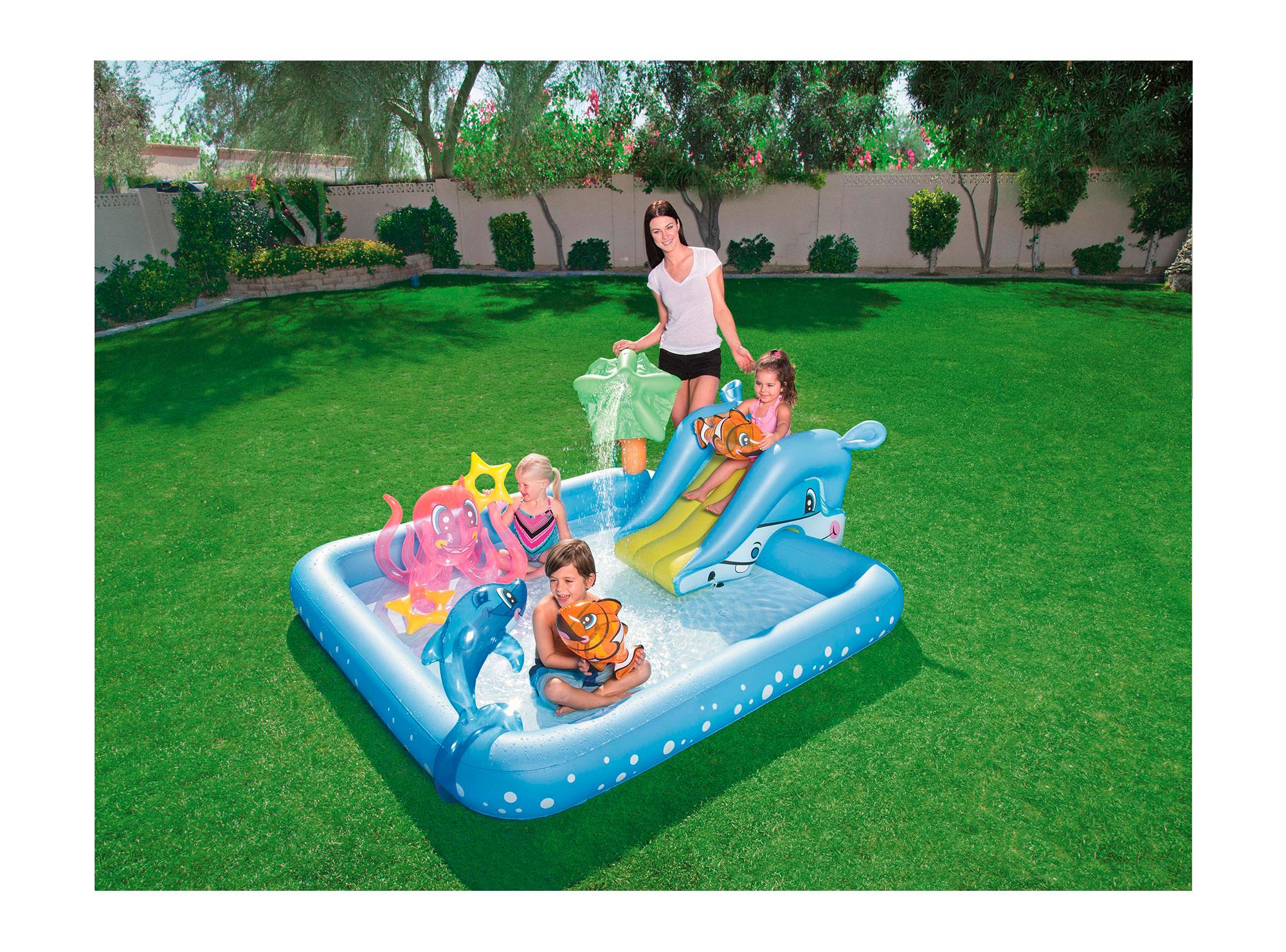 Piscina inflable 239 cm 308 litros Acuario Bestway-3