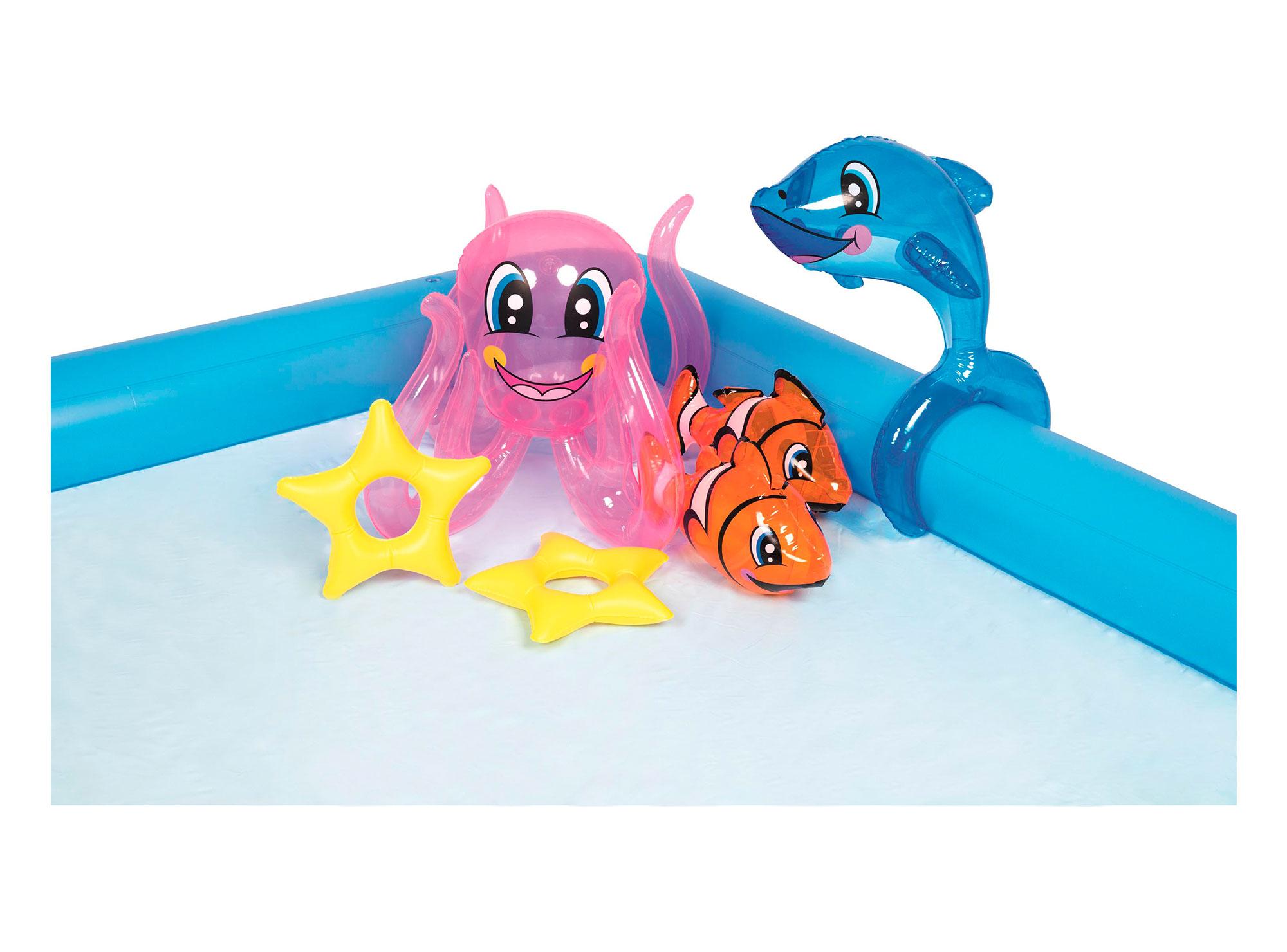 Piscina inflable 239 cm 308 litros Acuario Bestway-2