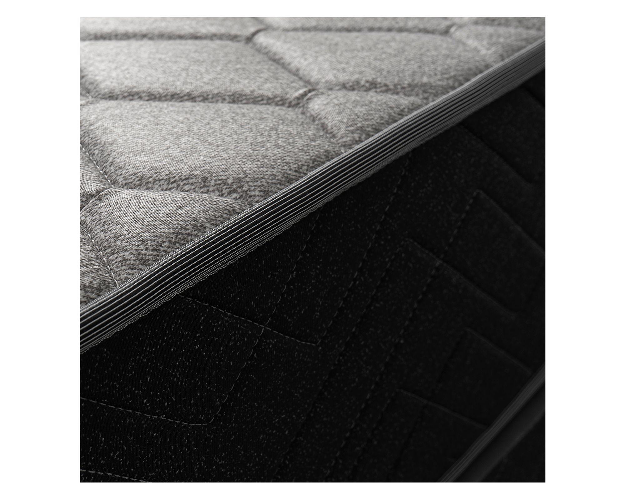 Cama europea full x 190 cm Apolo black + set Asturias Celta-1