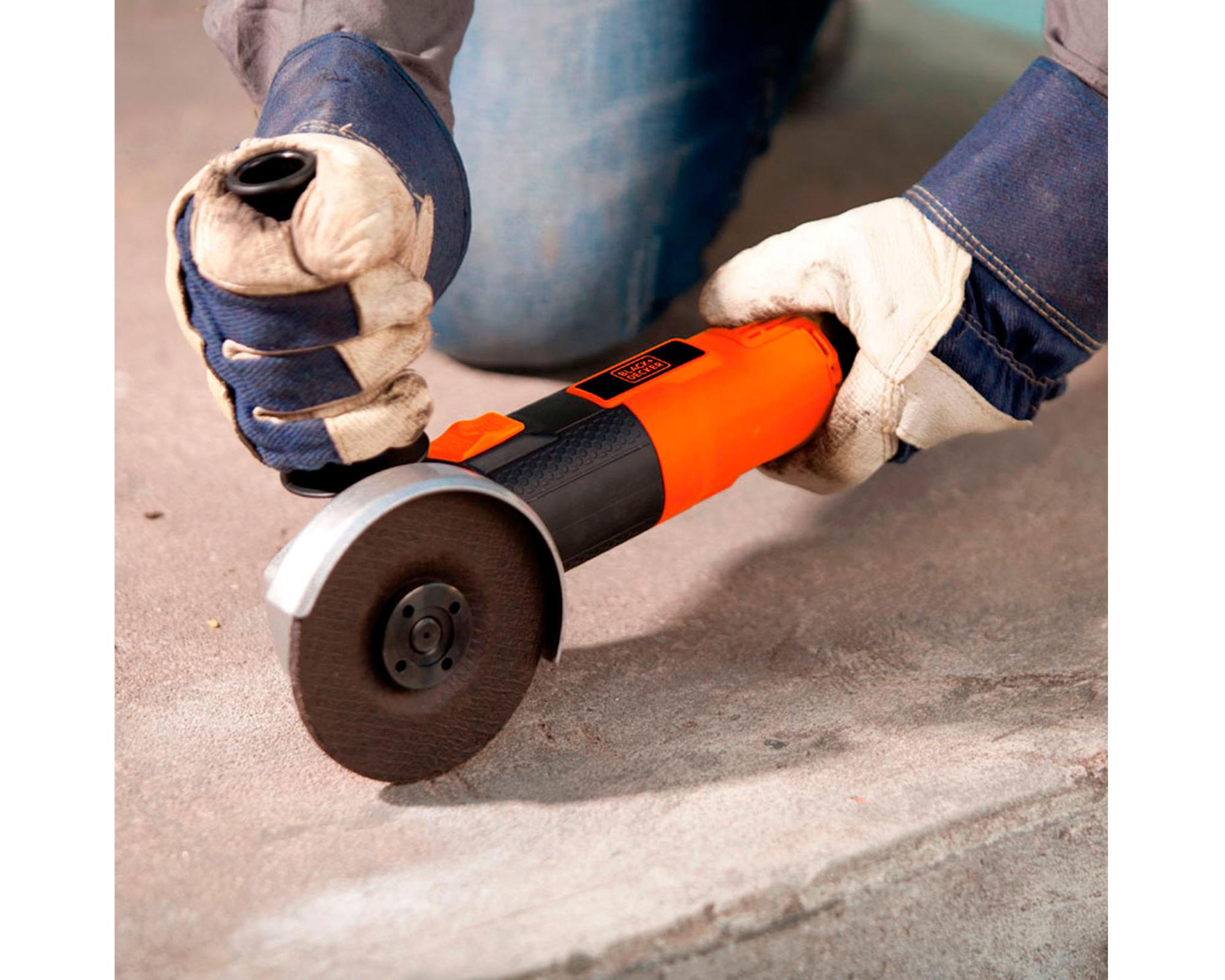 Esmeril angular 4 1/2'' 820W G720 + 10 discos-4