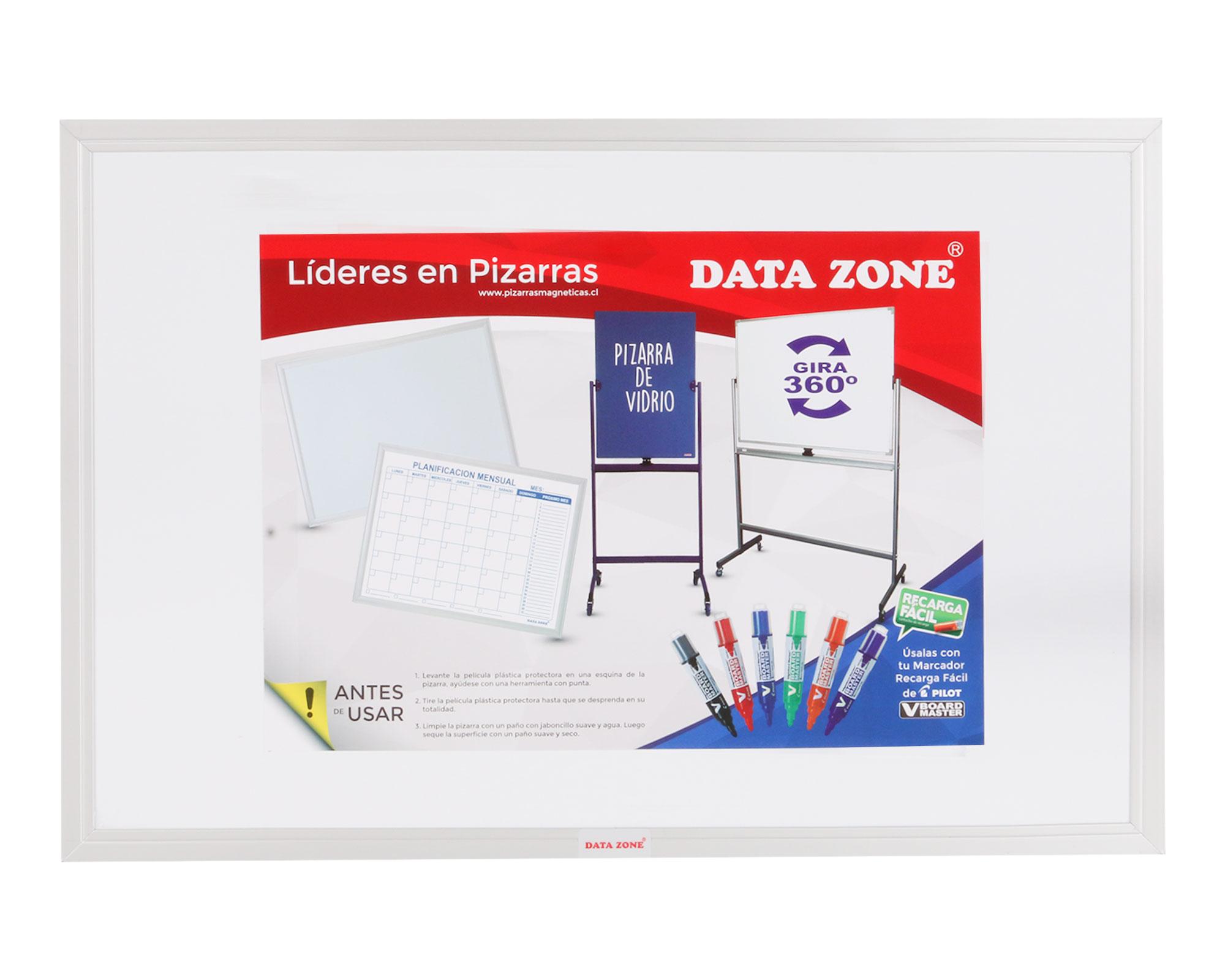 Pizarra magnética 30x45 cm Slim Data Zone-3