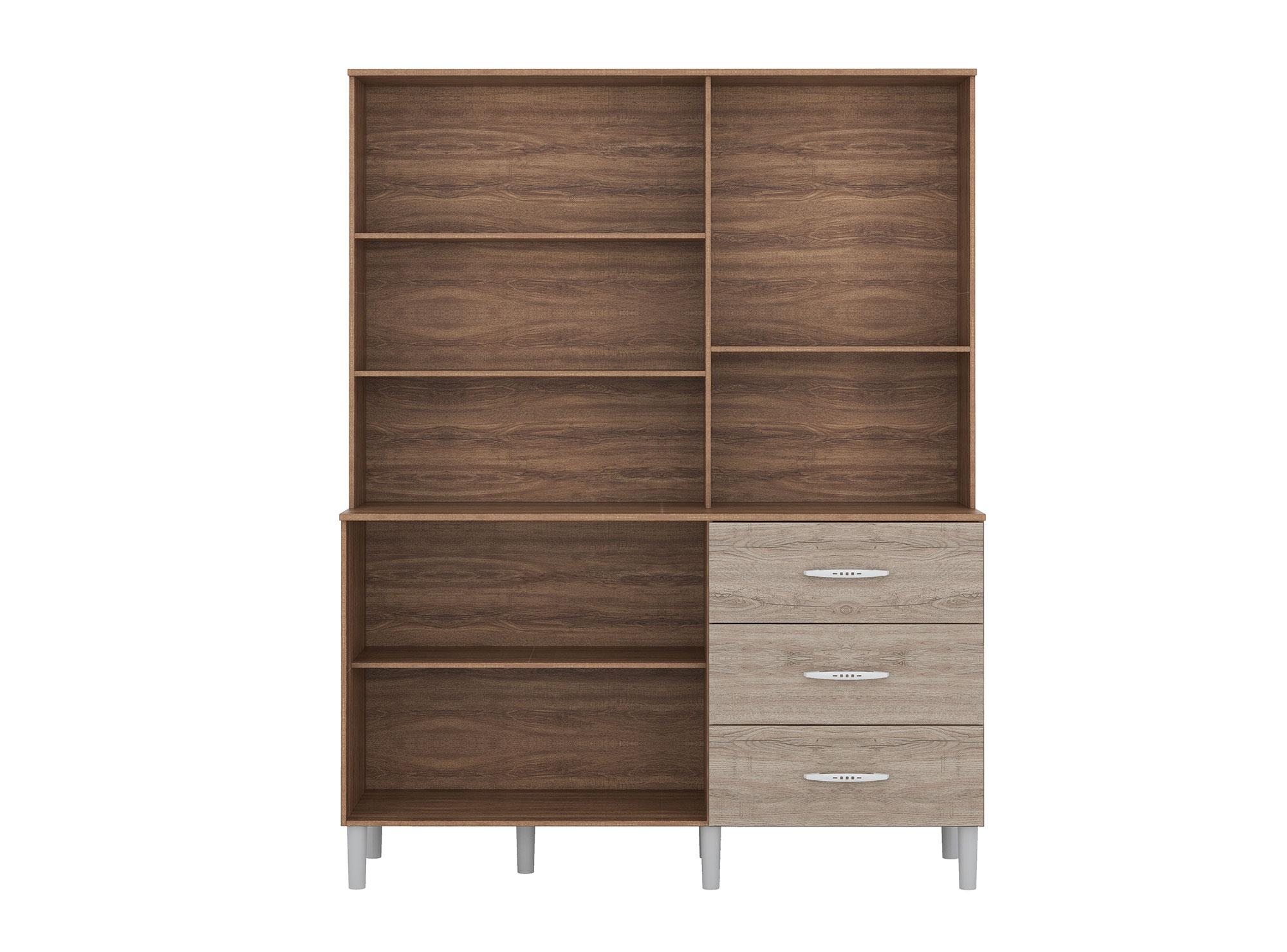 Kit cocina 5 puertas 3 cajones Remo malte/carvalo viena Favatex-2