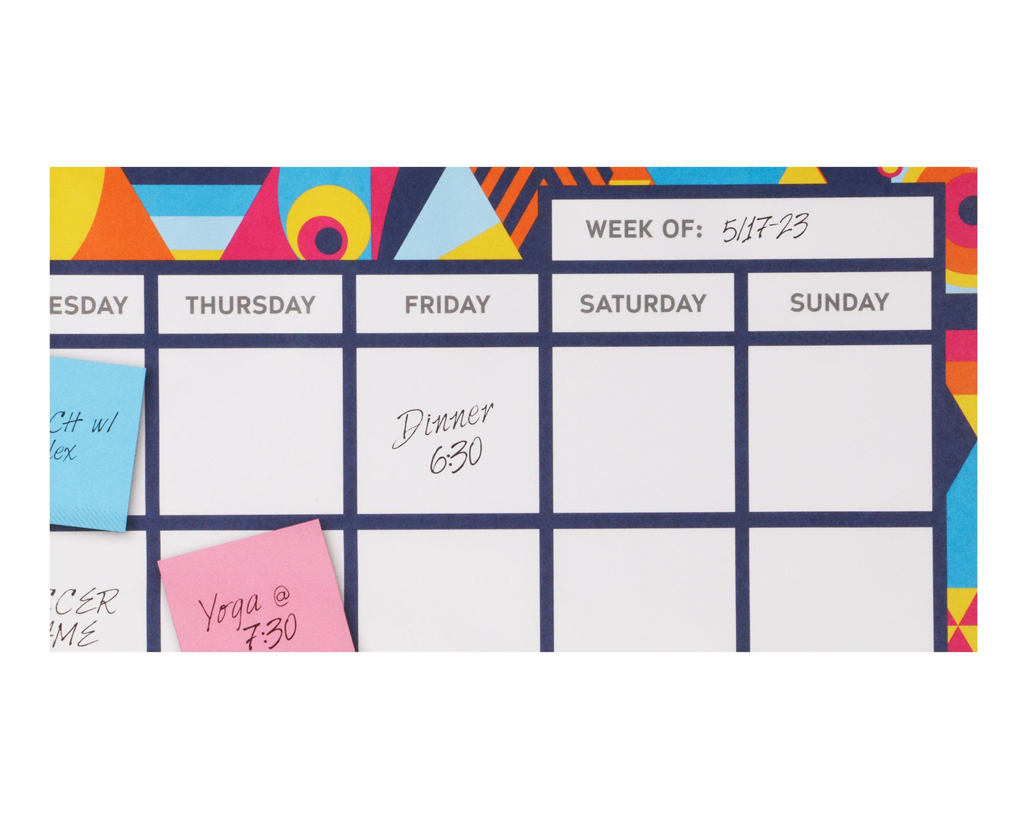 Planificador semanal 26 hojas Post-it-2
