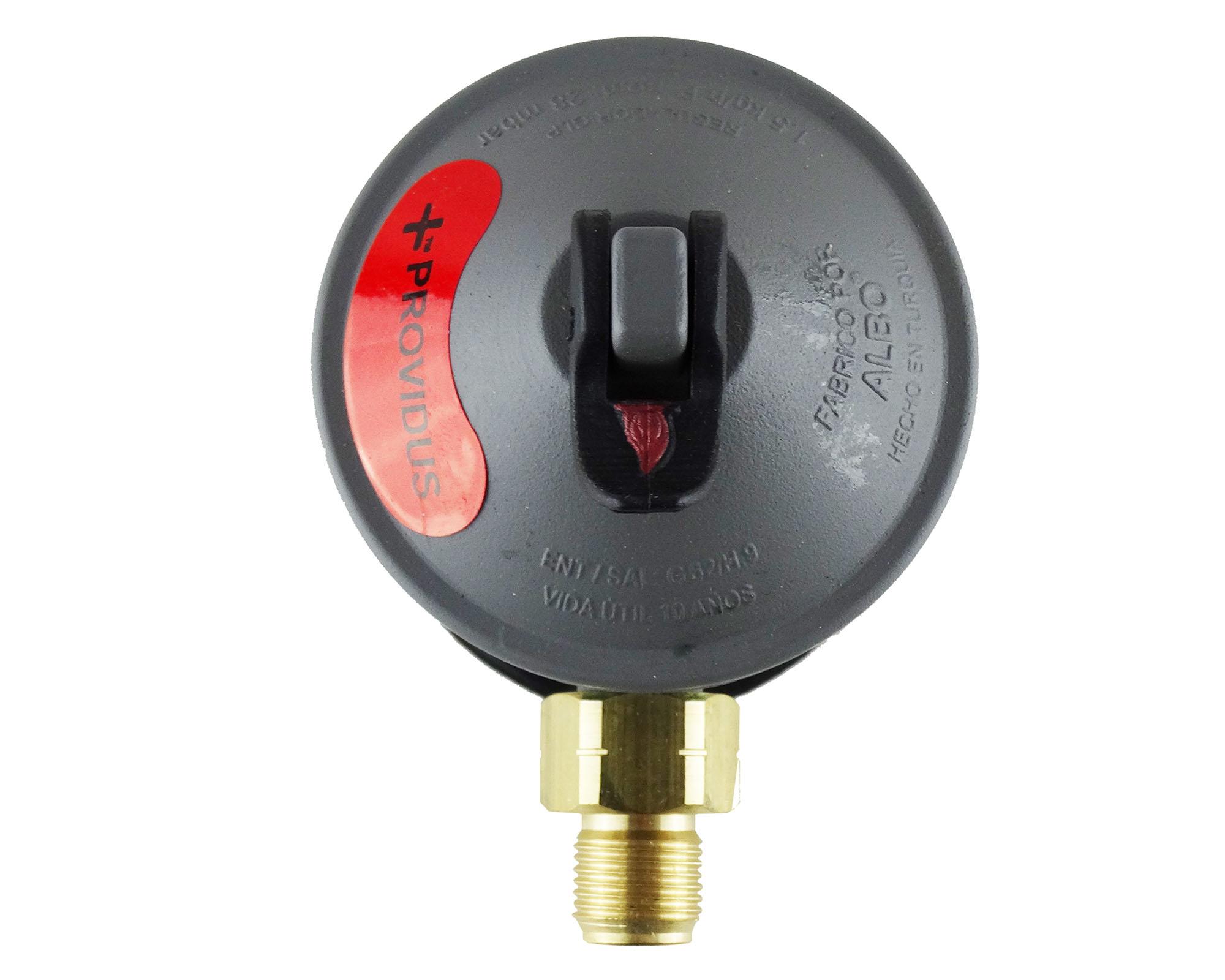 Regulador de gas licuado 3/8'' HE + flexible 1 m Providus-3