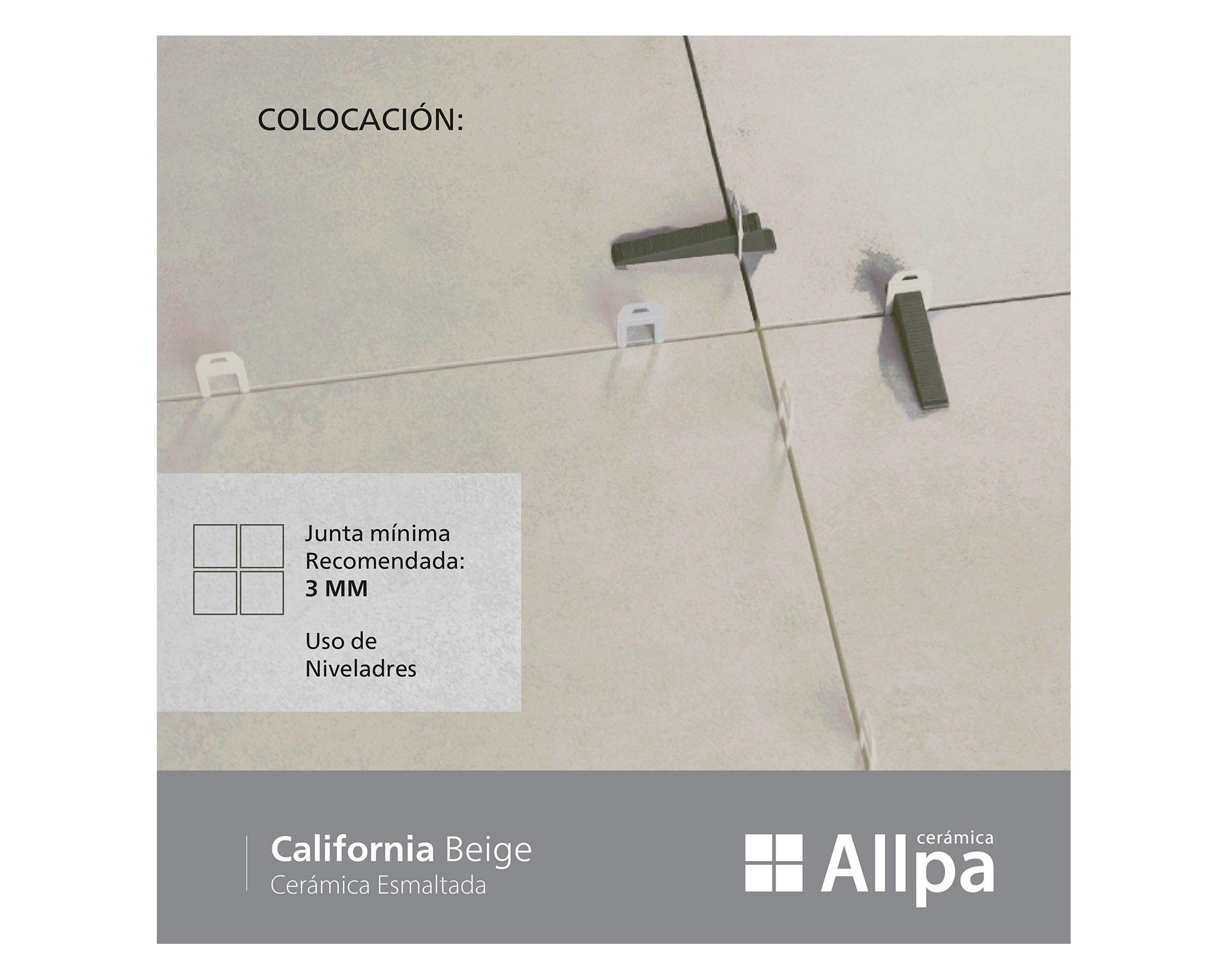 Cerámica piso muro 36x36 California Gris claro 2,68 m2-12