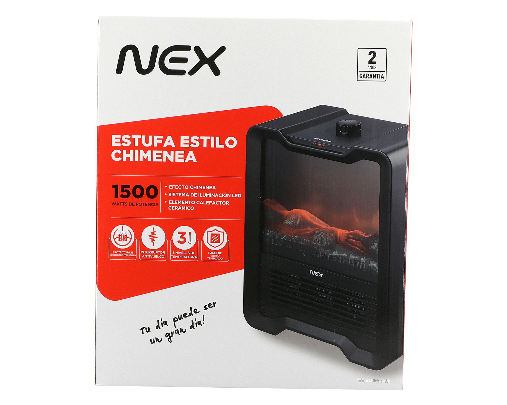 Chimenea eléctrica 1500W HFS1003B Nex-5