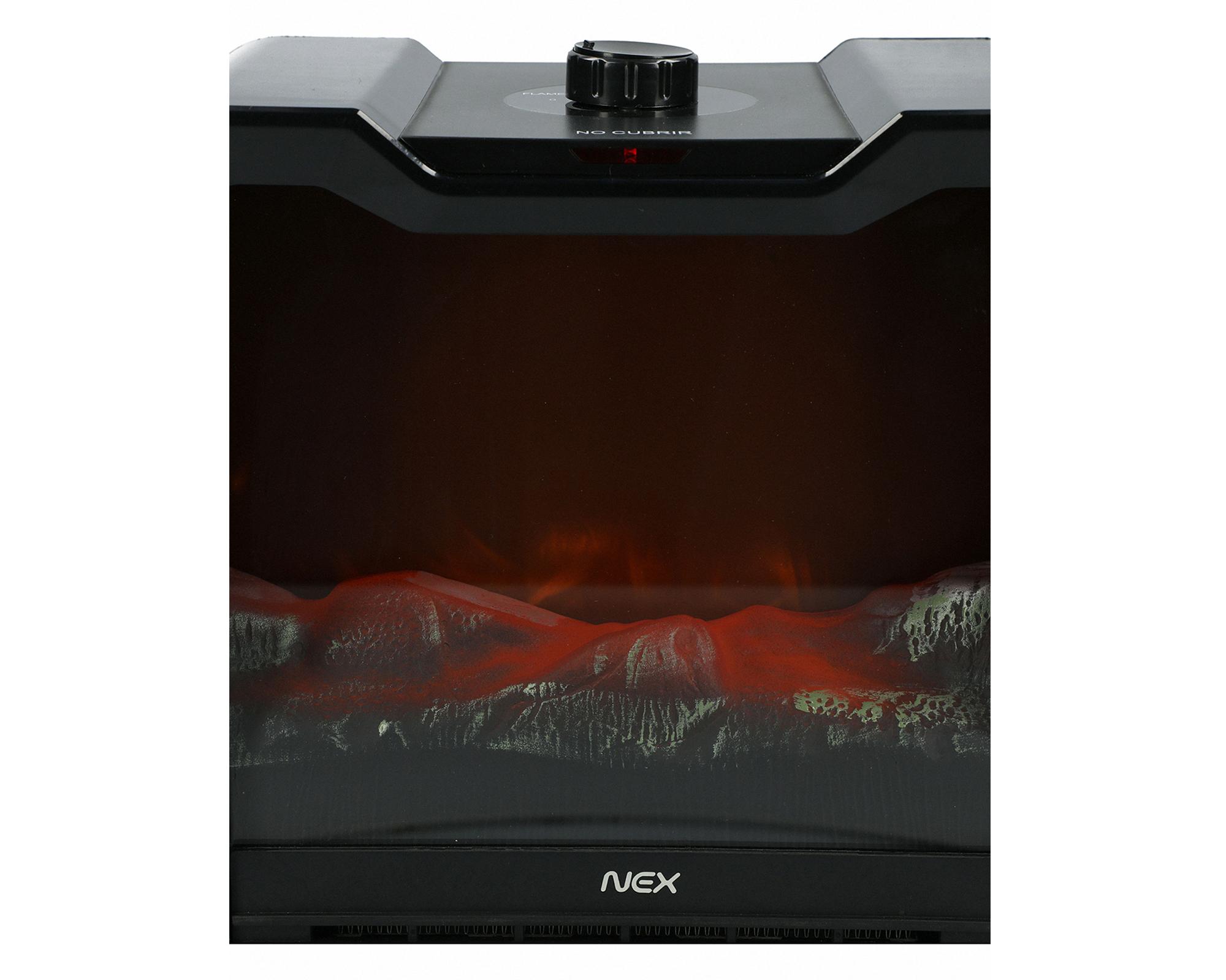 Chimenea eléctrica 1500W HFS1003B Nex-3