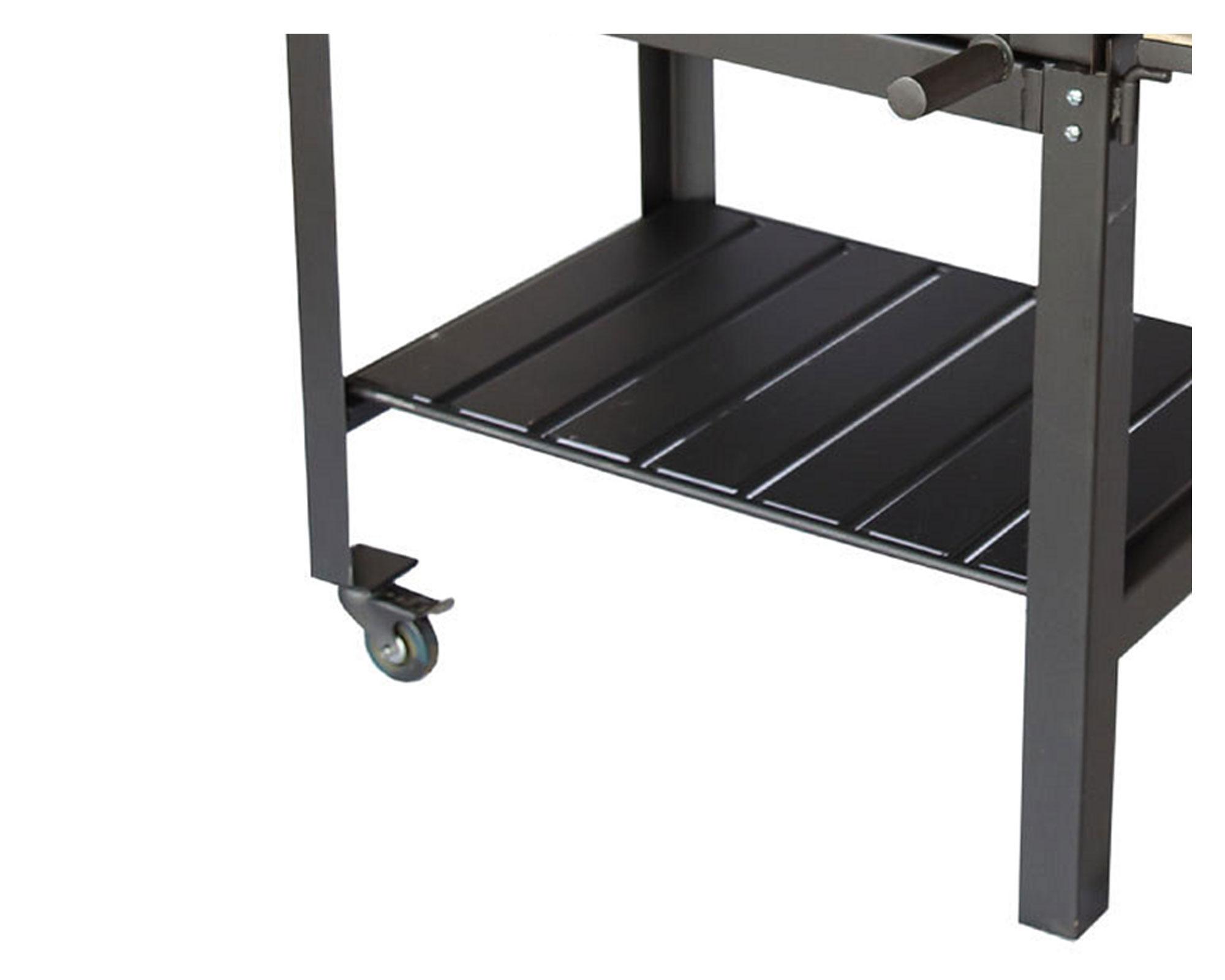 Parrilla a carbón con ahumador Maihue Alcazar-3