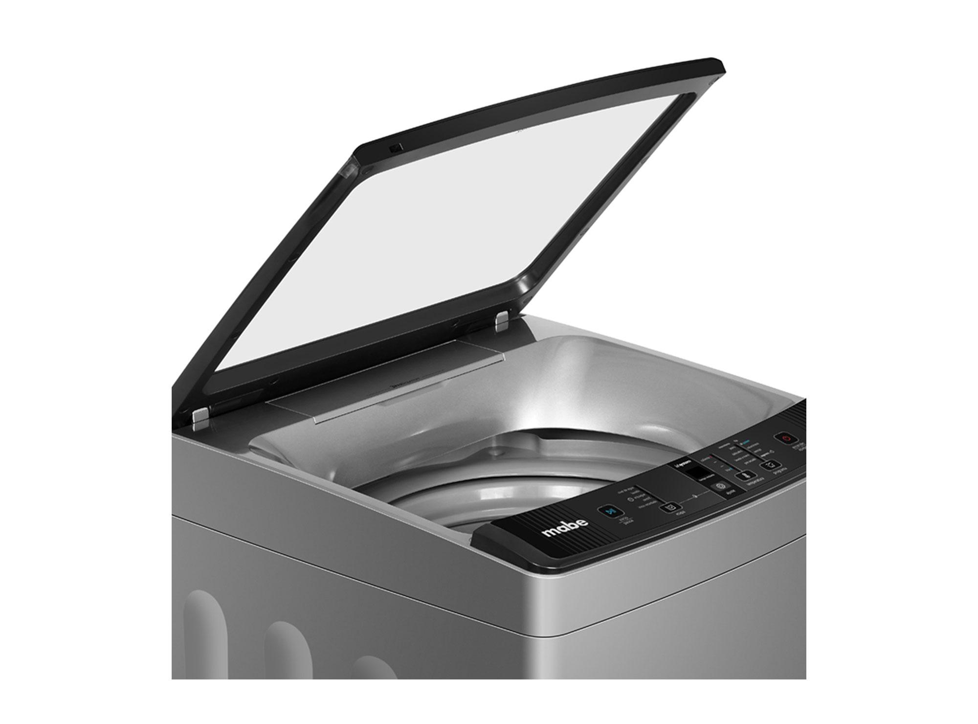 Lavadora carga superior 9 kg LMA0920WGCL0 gris Mabe-3