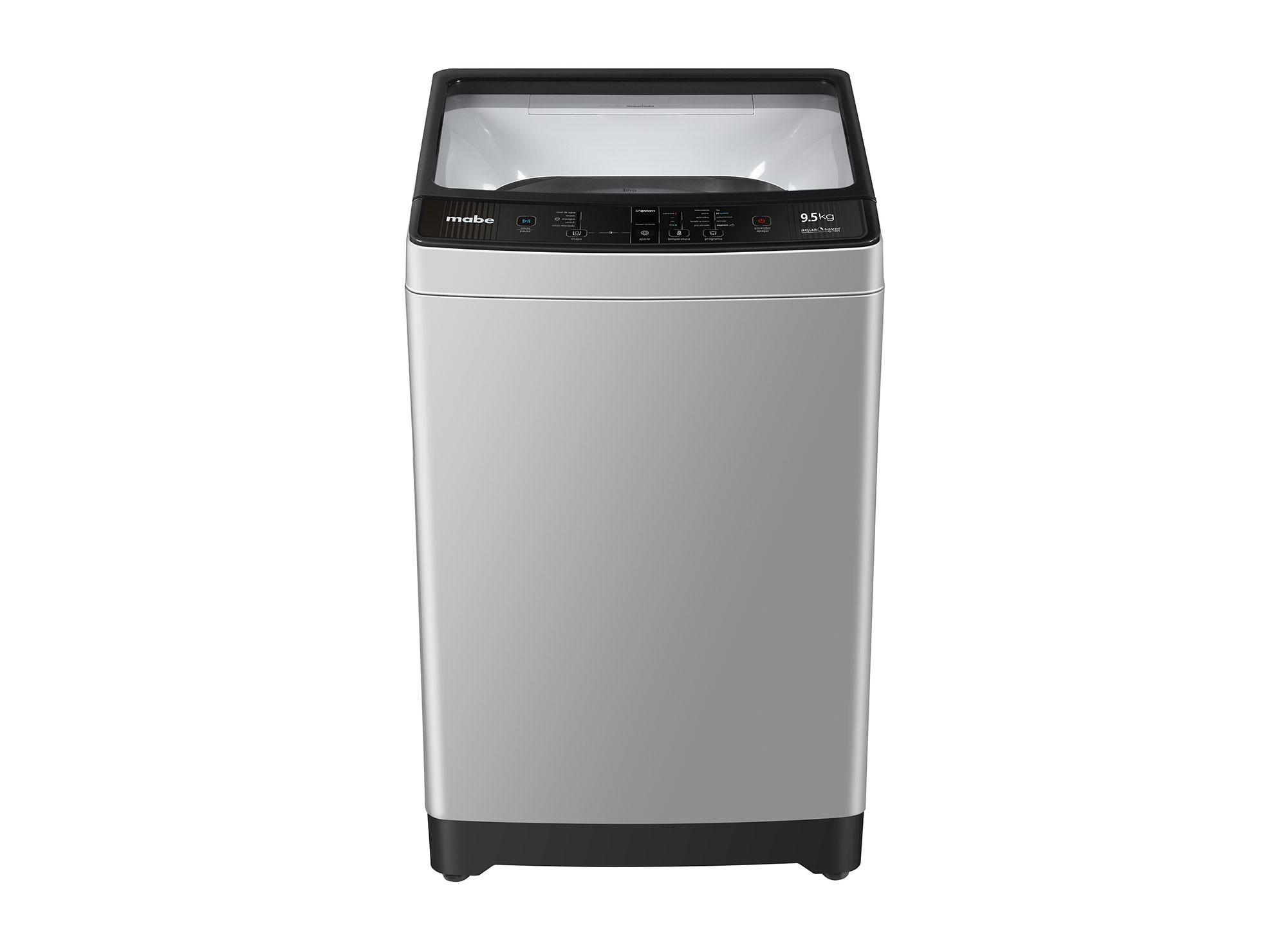 Lavadora carga superior 9 kg LMA0920WGCL0 gris Mabe-0