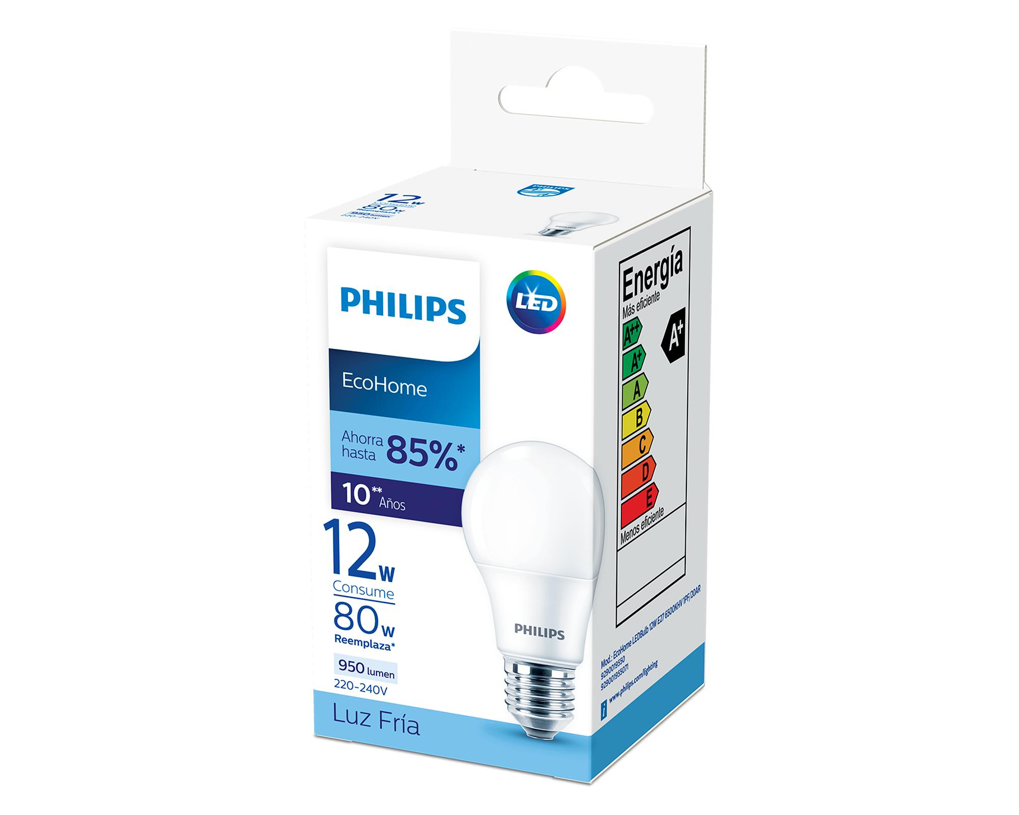 Ampolleta LED 12W E27 fría Ecohome-1