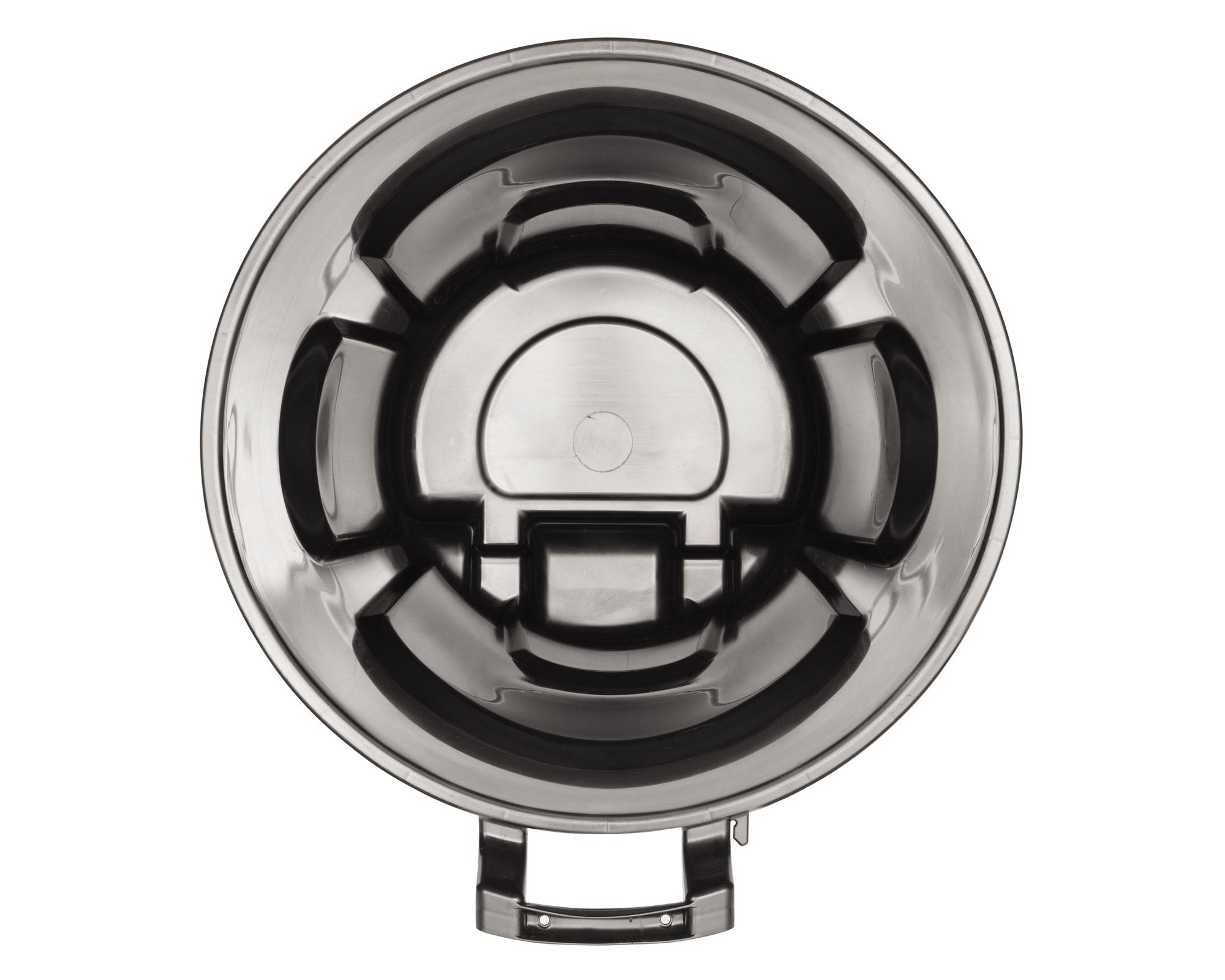 Basurero 121 litros Roughneck negro Rubbermaid.-3