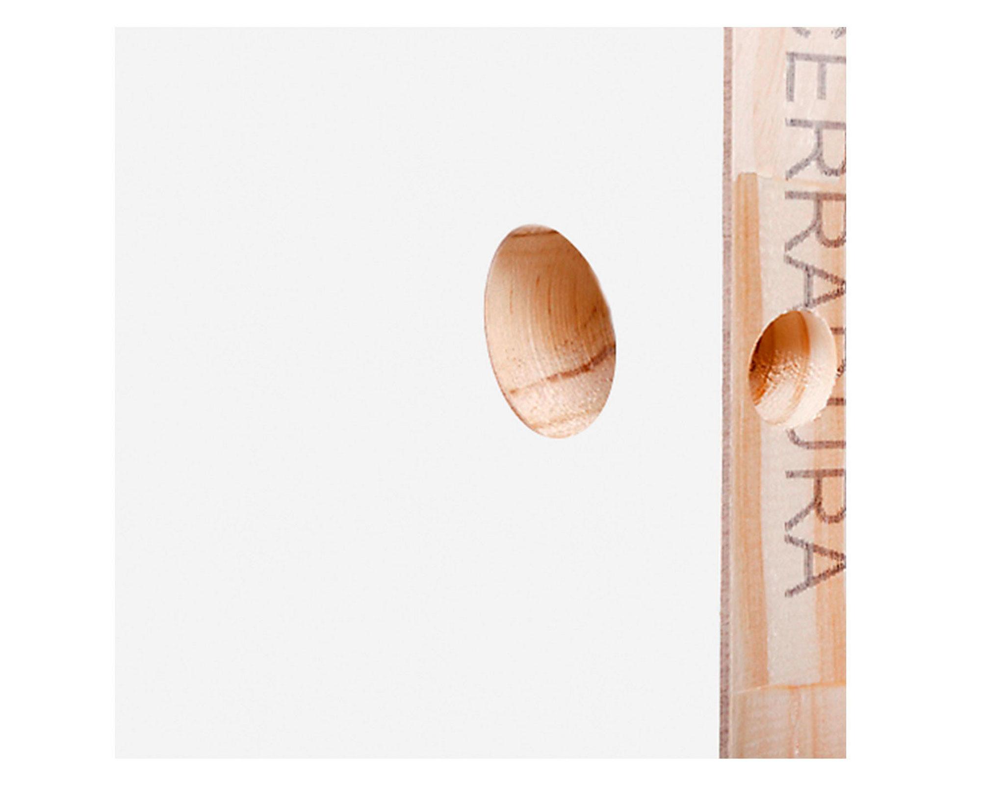 Puerta Interior Prestige HDF 75x210 cm con perforación Masonite-2