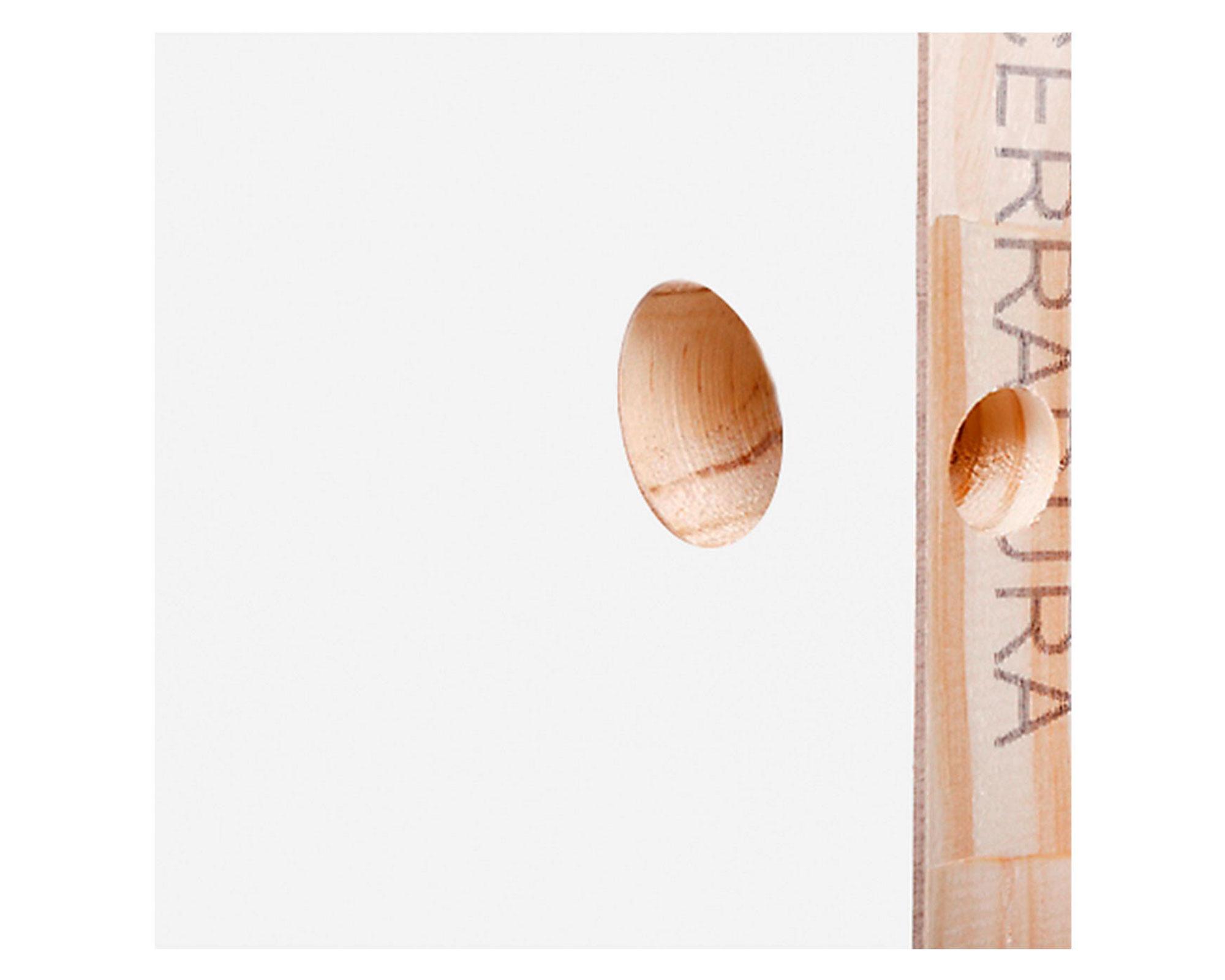 Puerta Interior Rosario HDF 80x200 cm con perforación Masonite-2