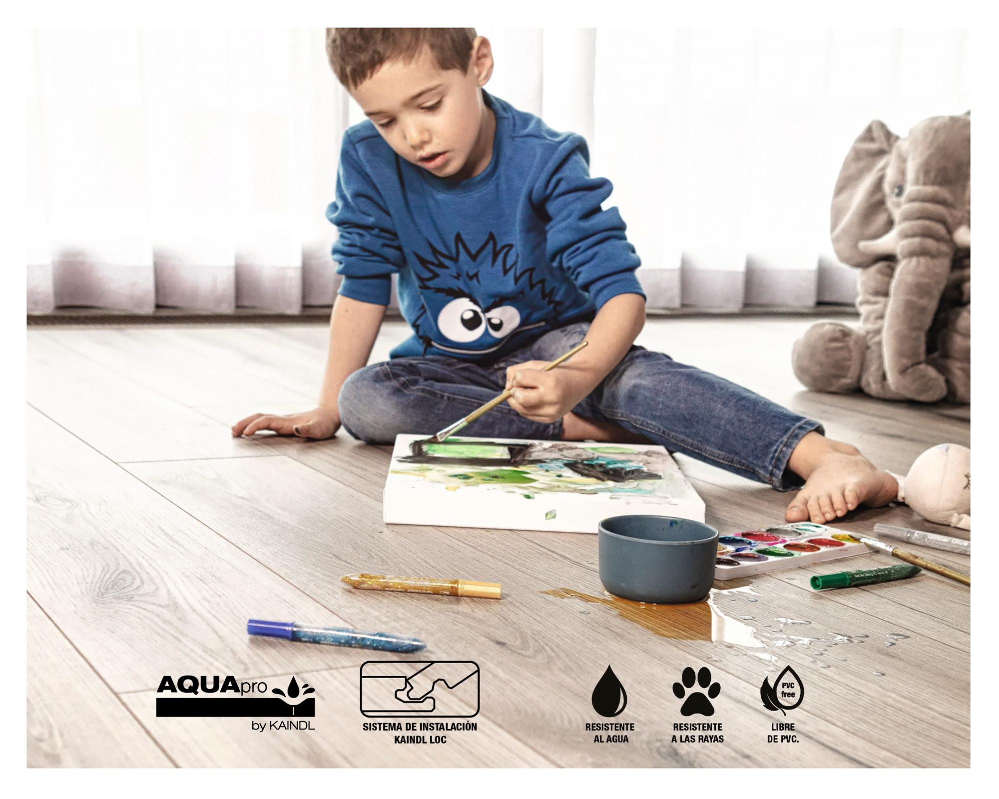 Piso flotante Aquapro evoke solano 8 mm 2.40 m2-3