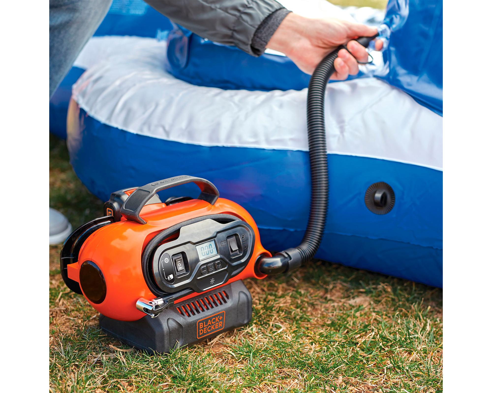 Compresor inalámbrico multipropósito BDINF20-B2C 20 V-3