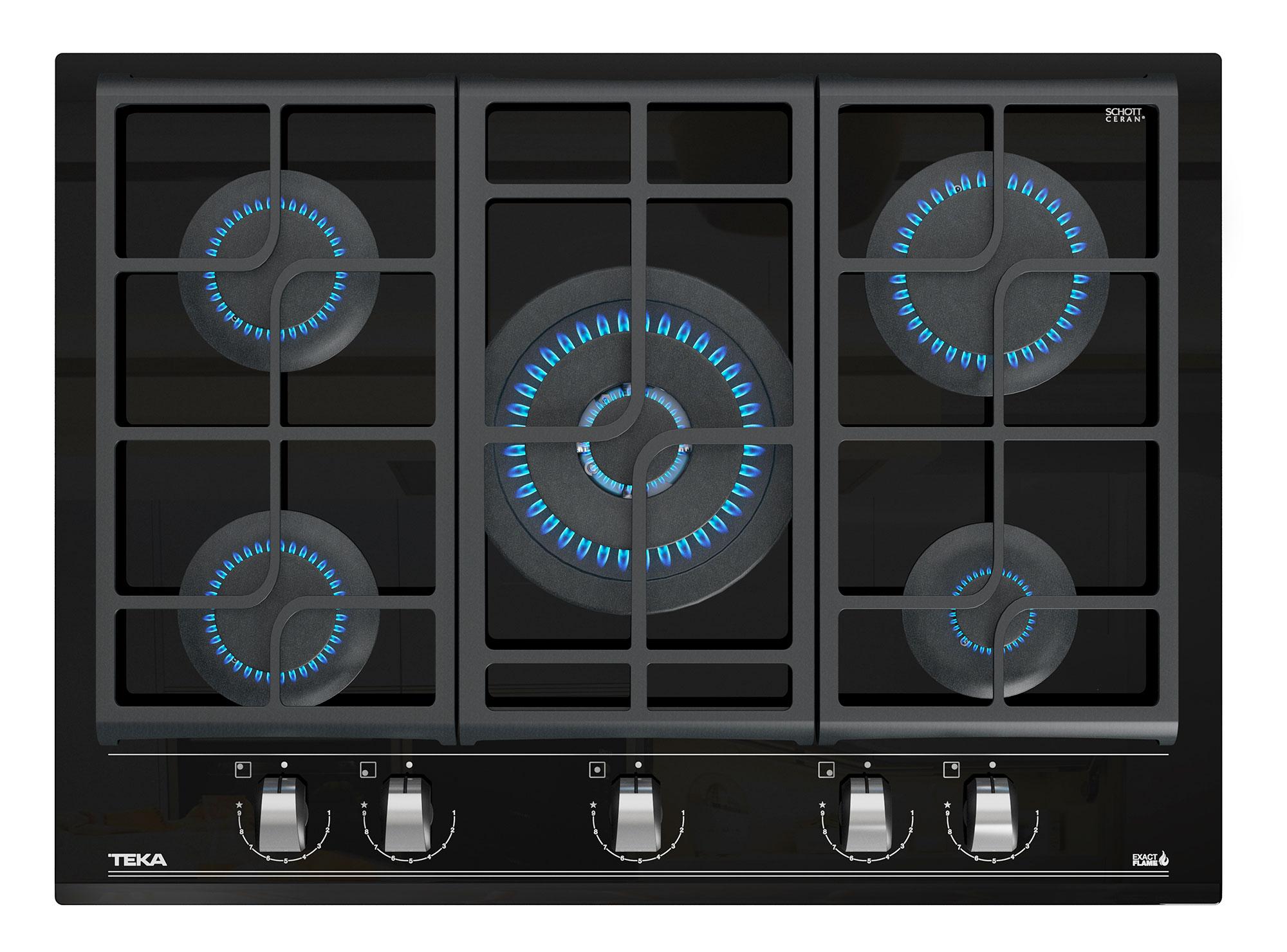 Encimera a gas 5 quemadores GZC 75330 Teka-0