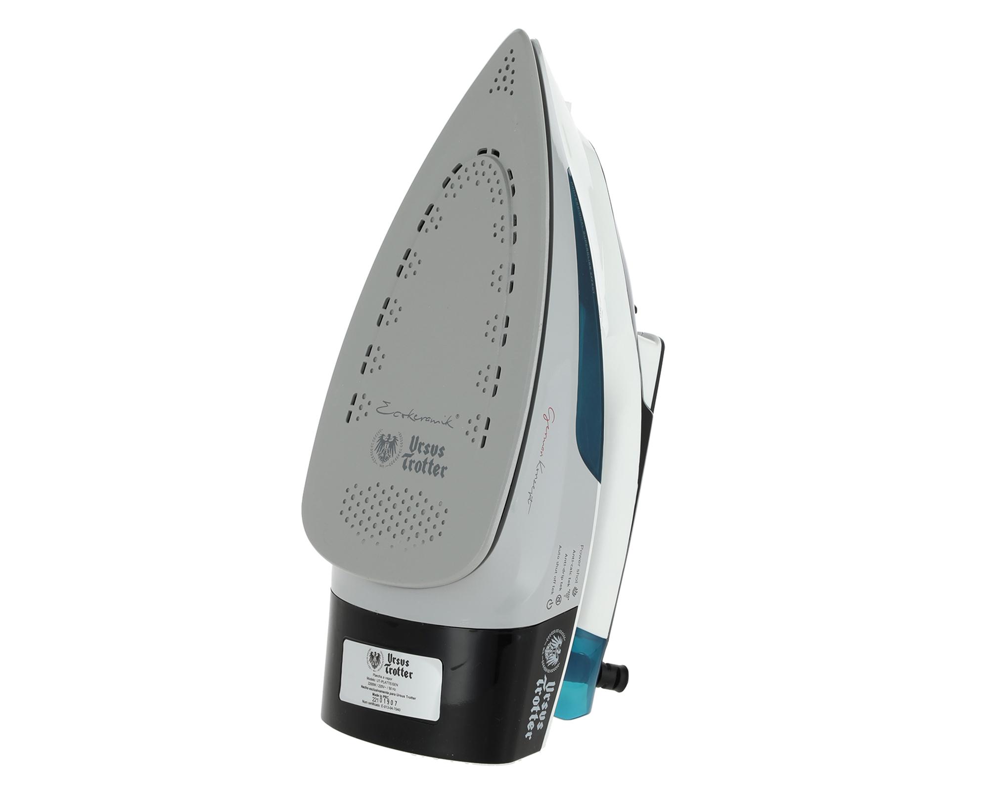 Plancha a vapor 2200W UT-PLATTEISEN blanco Ursus Trotter-3