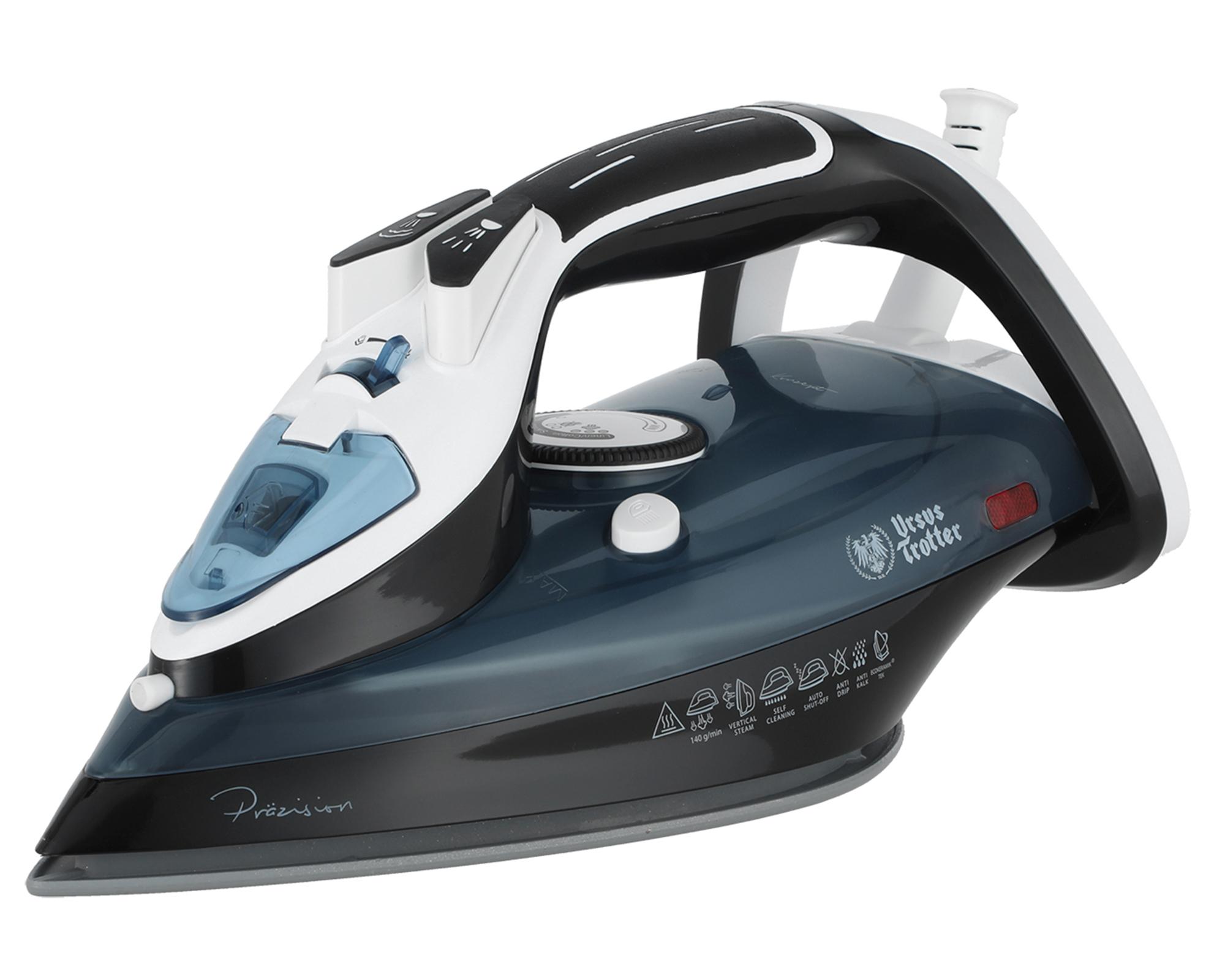 Plancha a vapor 2200W UT-KERAMIKTOP azul Ursus Trotter-0