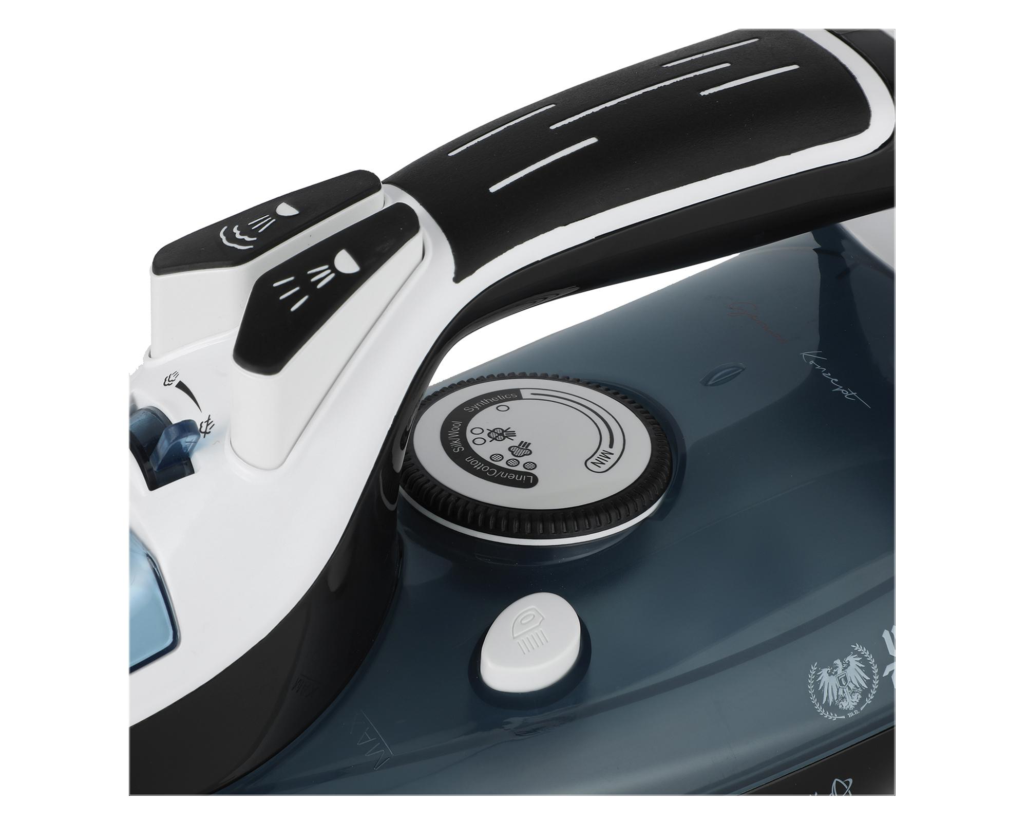 Plancha a vapor 2200W UT-KERAMIKTOP azul Ursus Trotter-4