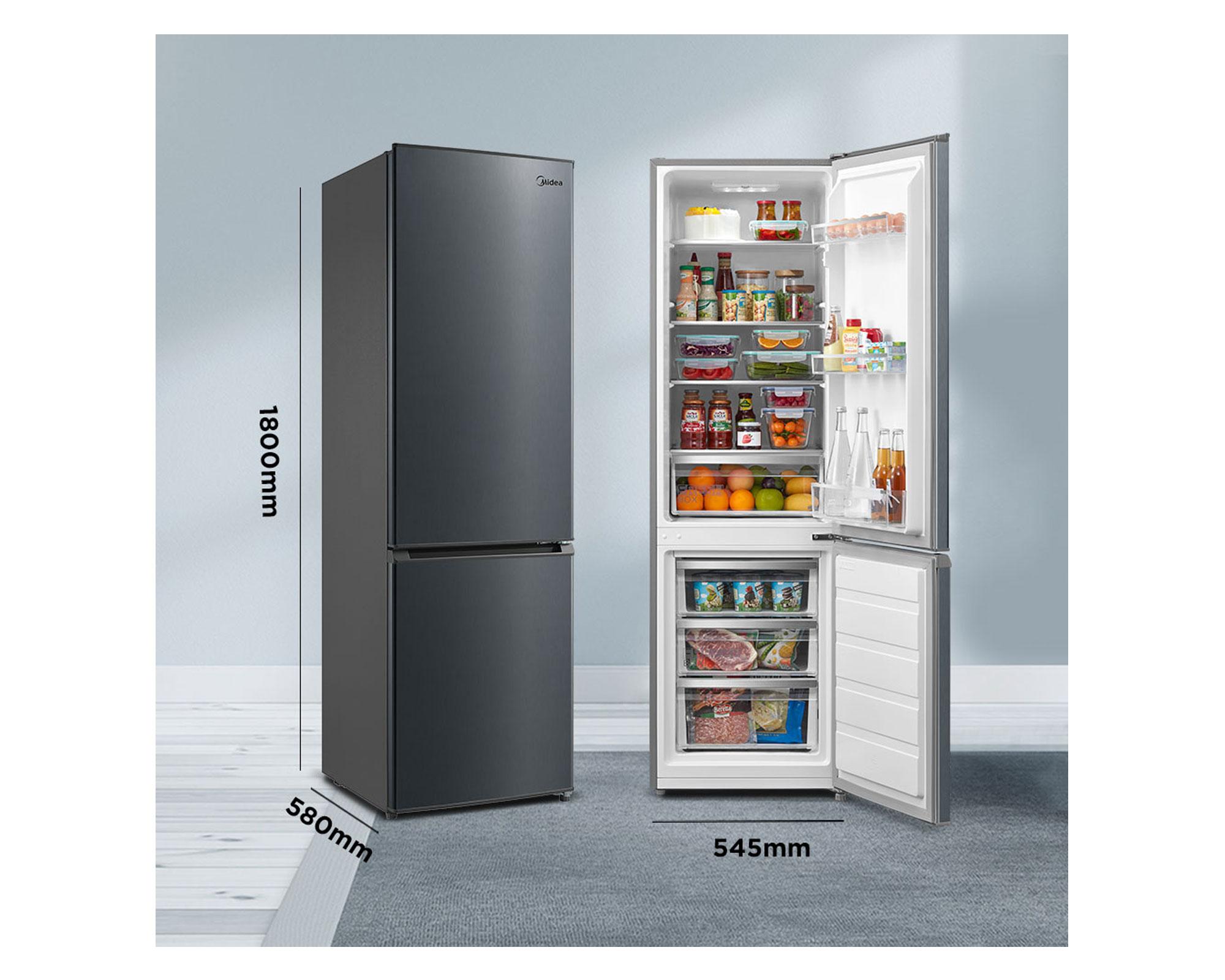 Refrigerador frío directo 260 litros MRFI-2660S346RW Midea-10