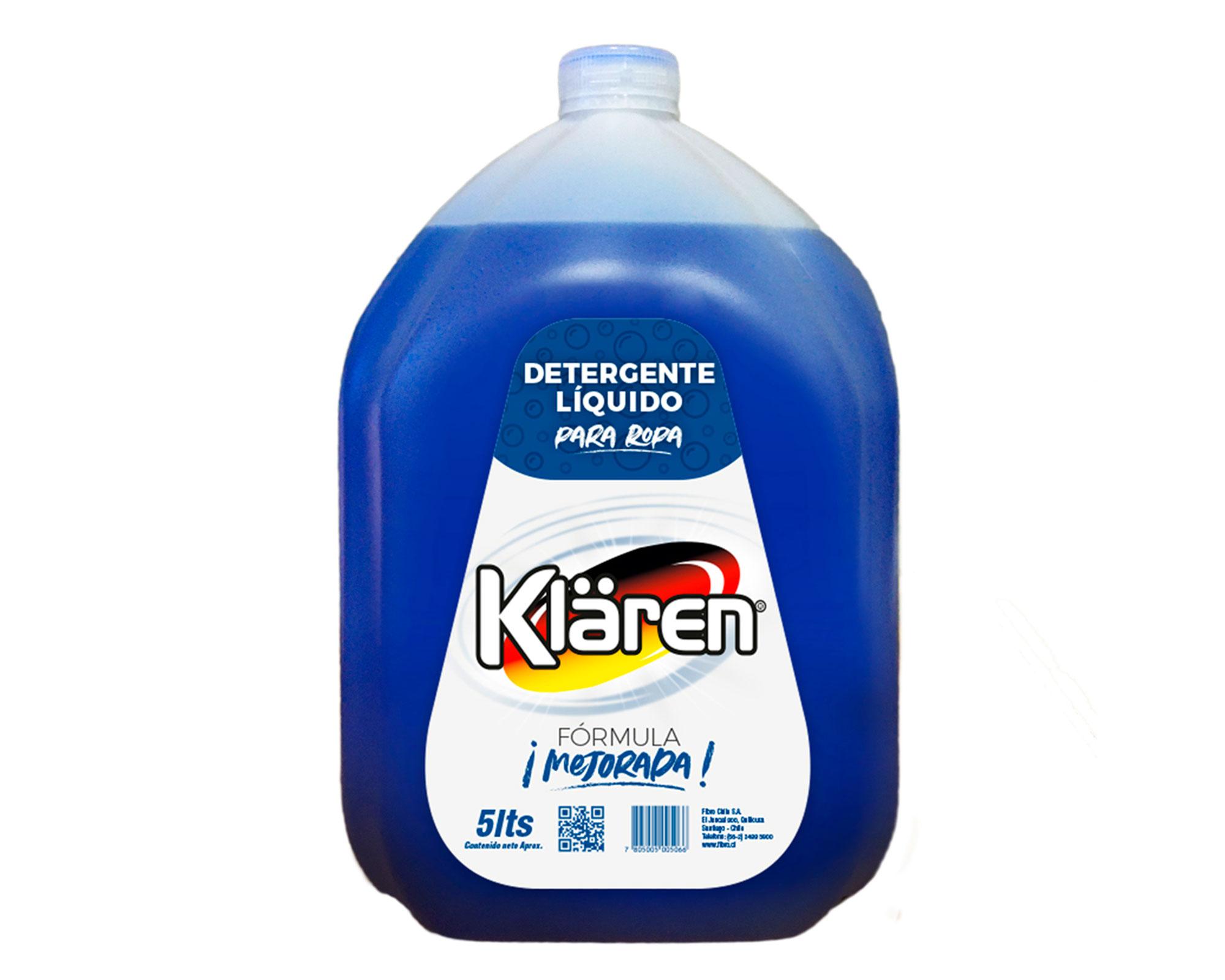 Detergente líquido 5 litros Klaren-0