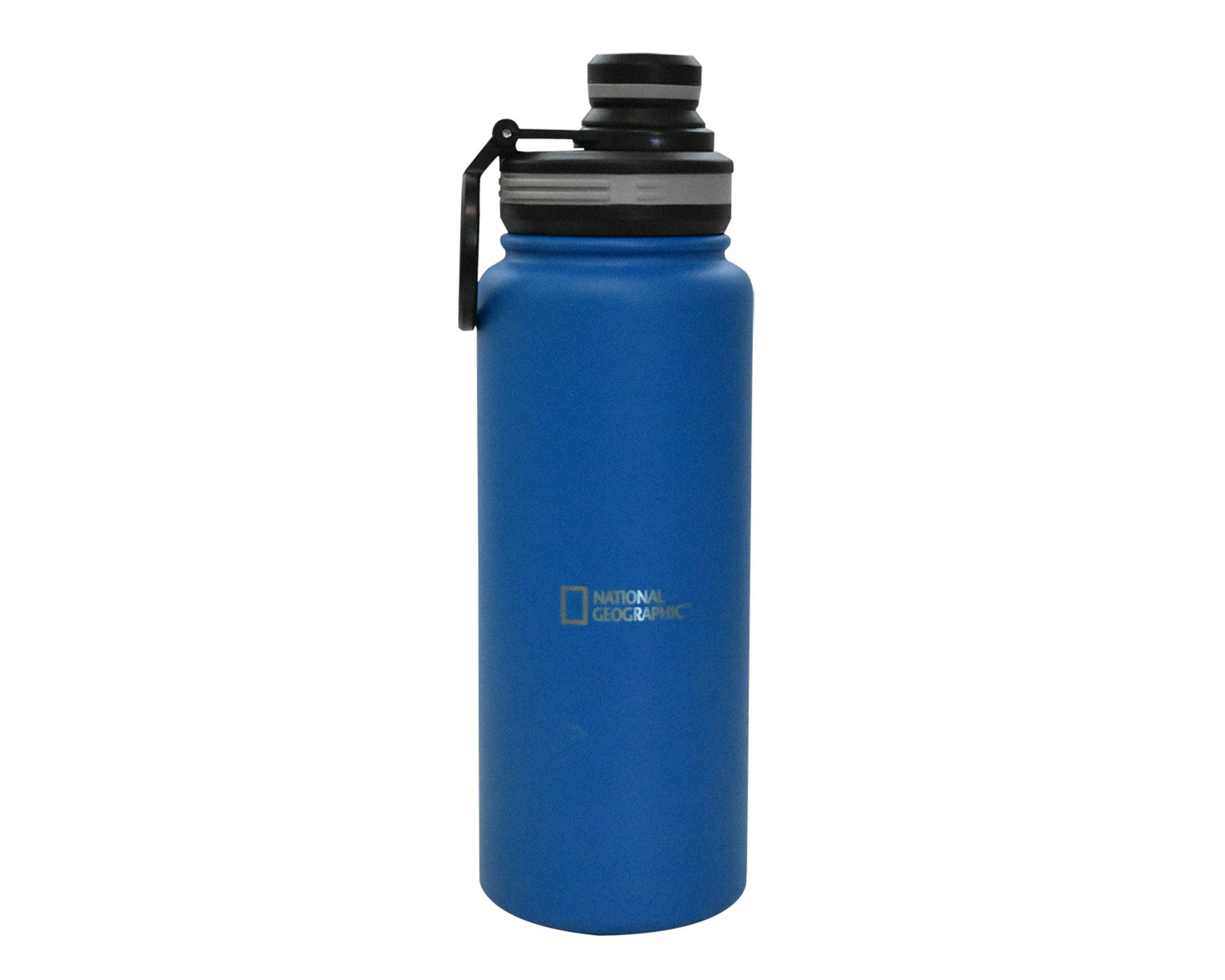 Botella 900 ml Explore azul mate National Geographic-1