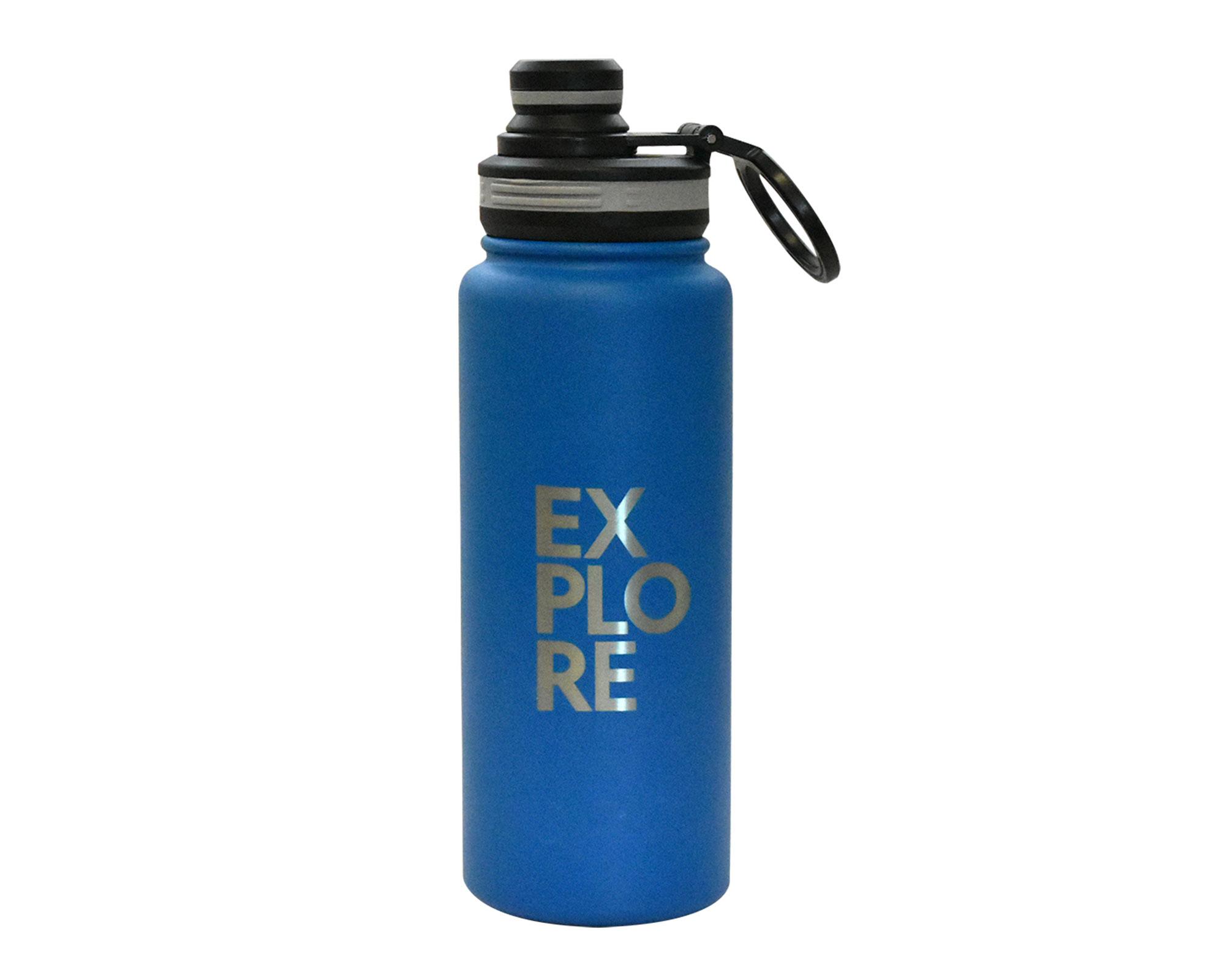 Botella 900 ml Explore azul mate National Geographic-0
