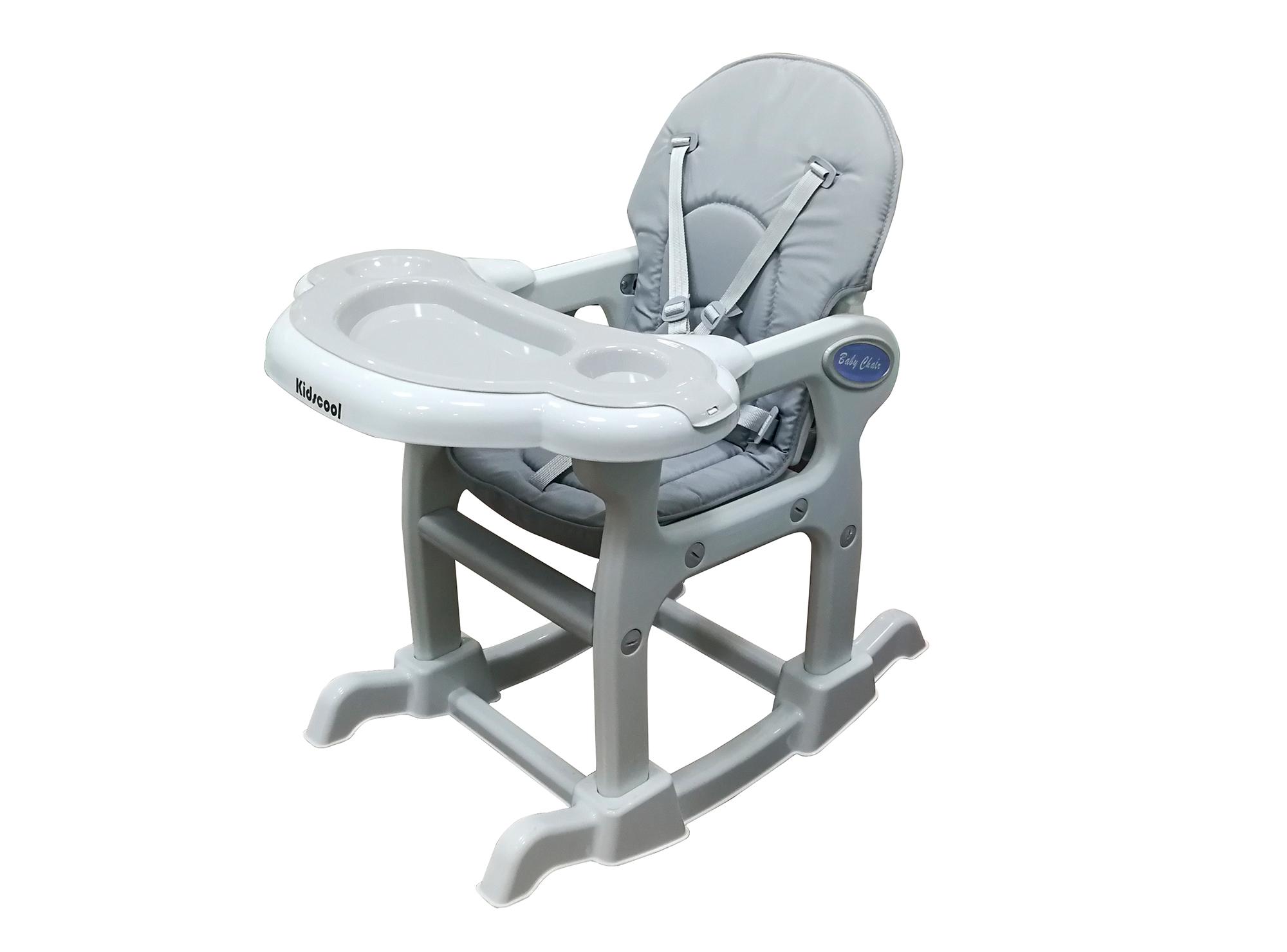 Silla comer súper gris Kidscool-2