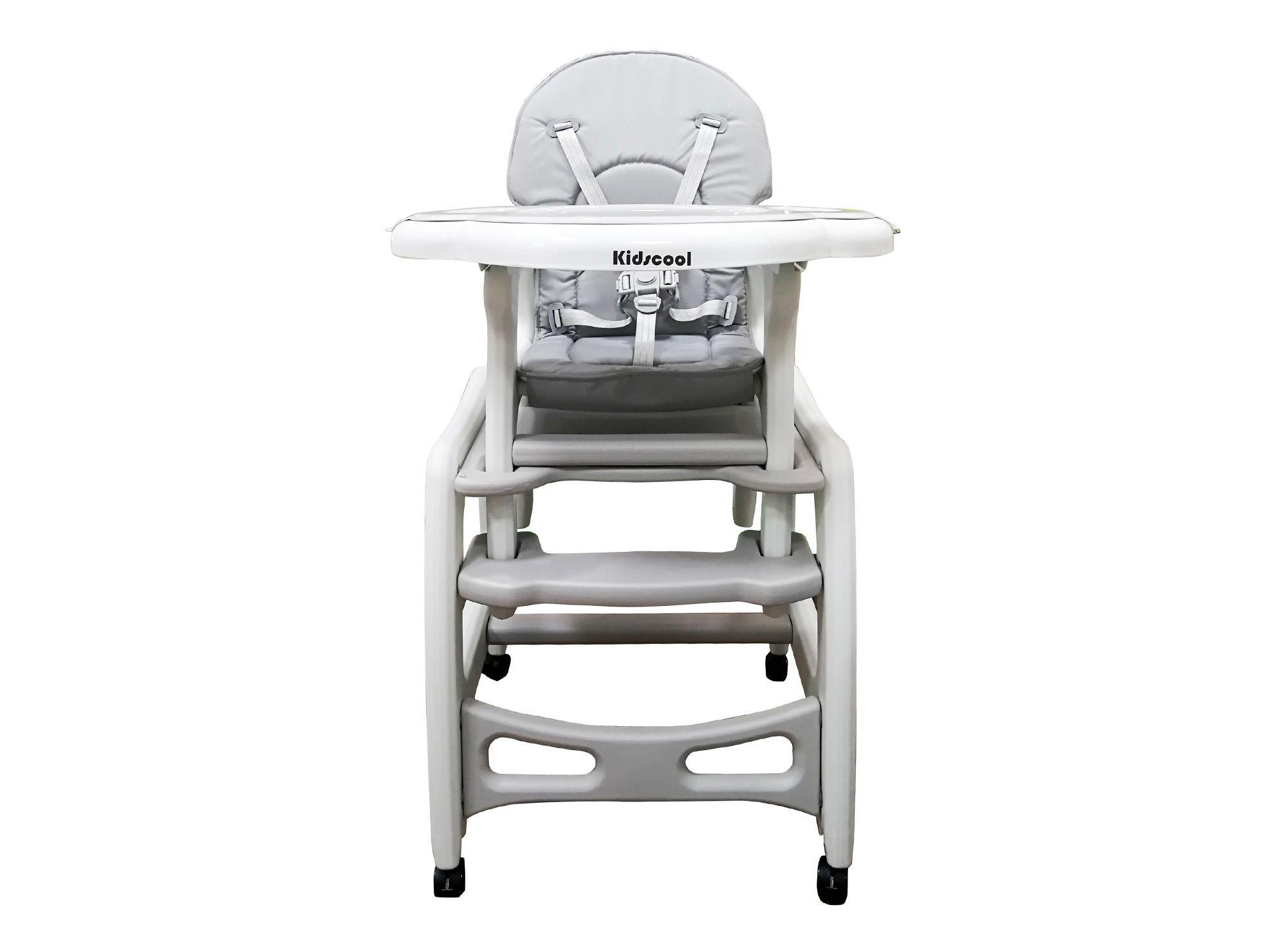 Silla comer súper gris Kidscool-0