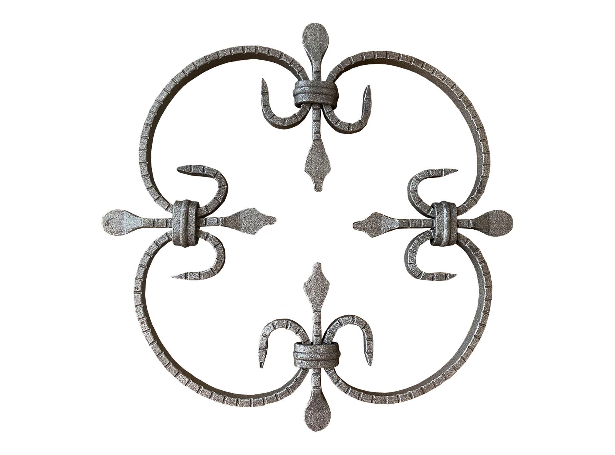 Rosetón forjado 5 unidades Ferromir-0