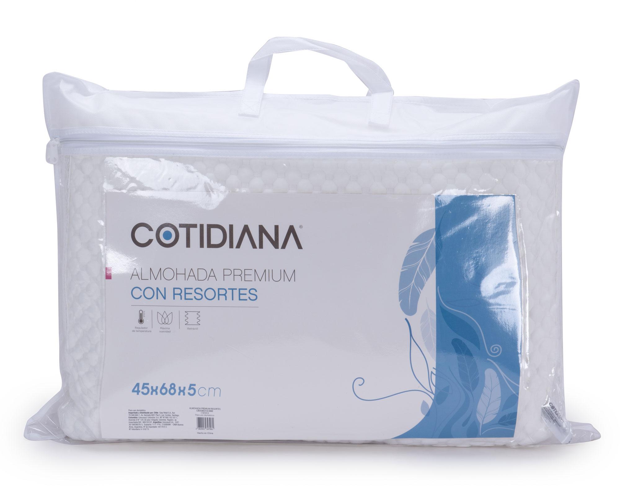 Almohada 5x45x68 cm Premium Cotidiana-0