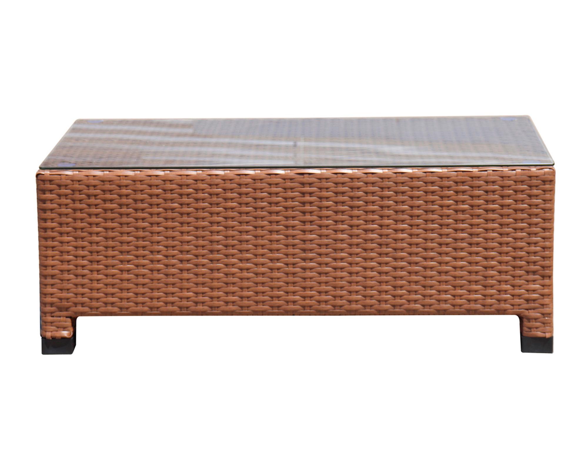 Set terraza 5 personas Dorian café claro Outzen-3