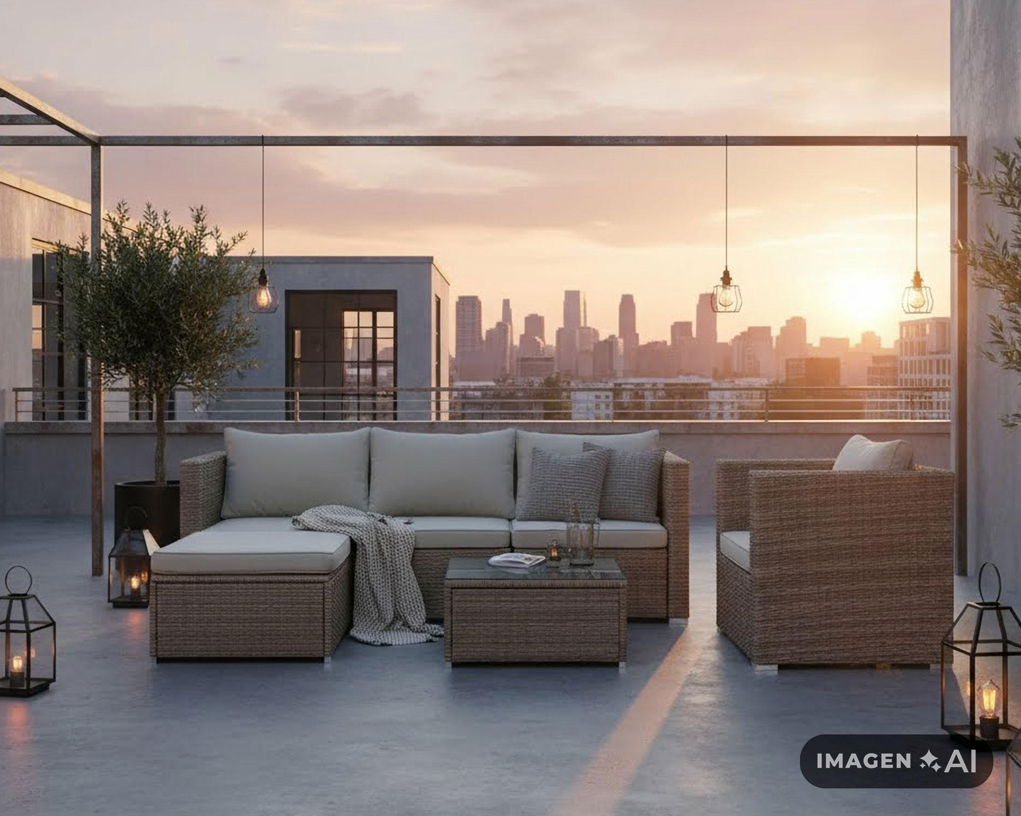 Set terraza 5 personas New Dalí-5