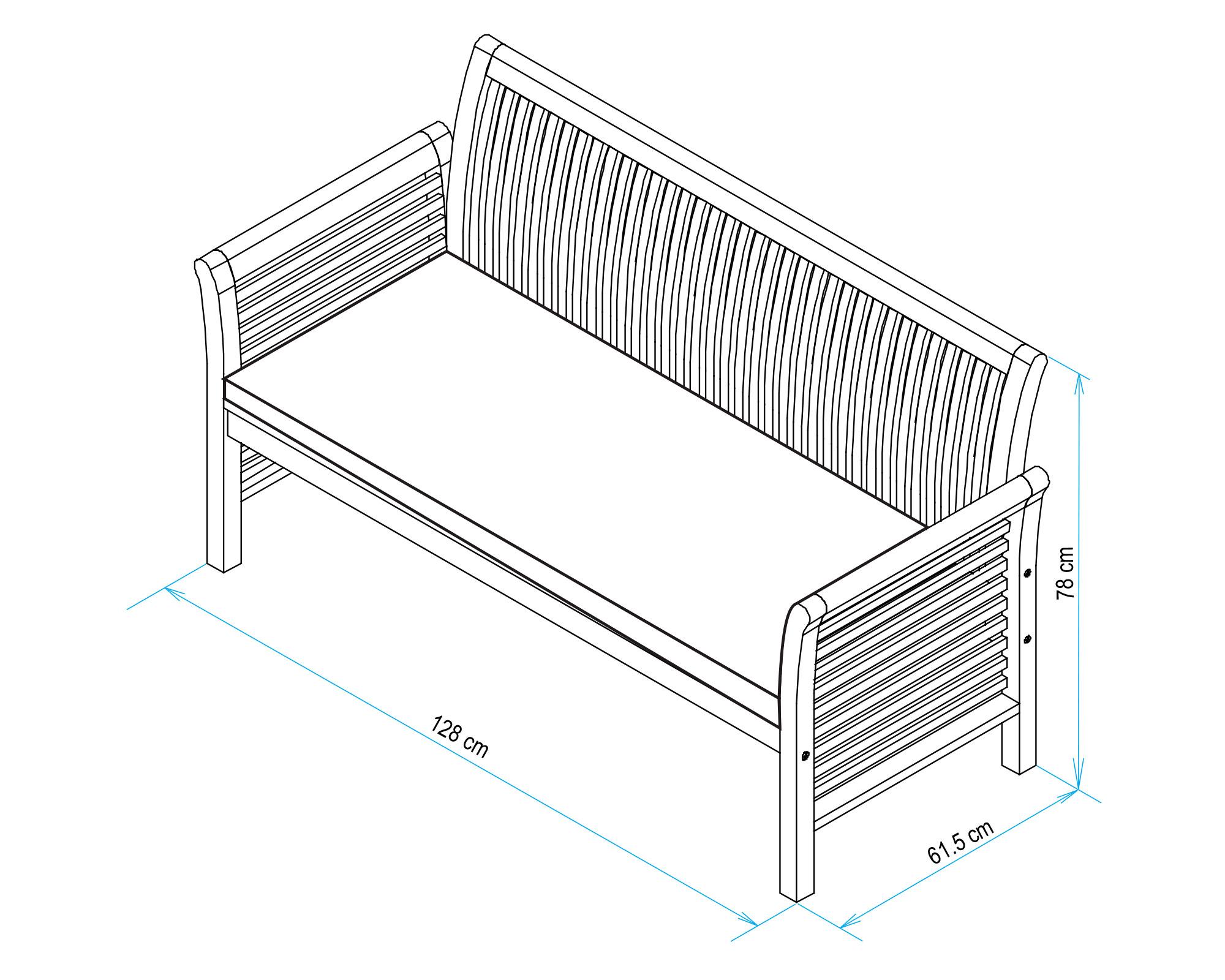 Set terraza 4 personas Veneto natural Outzen-15