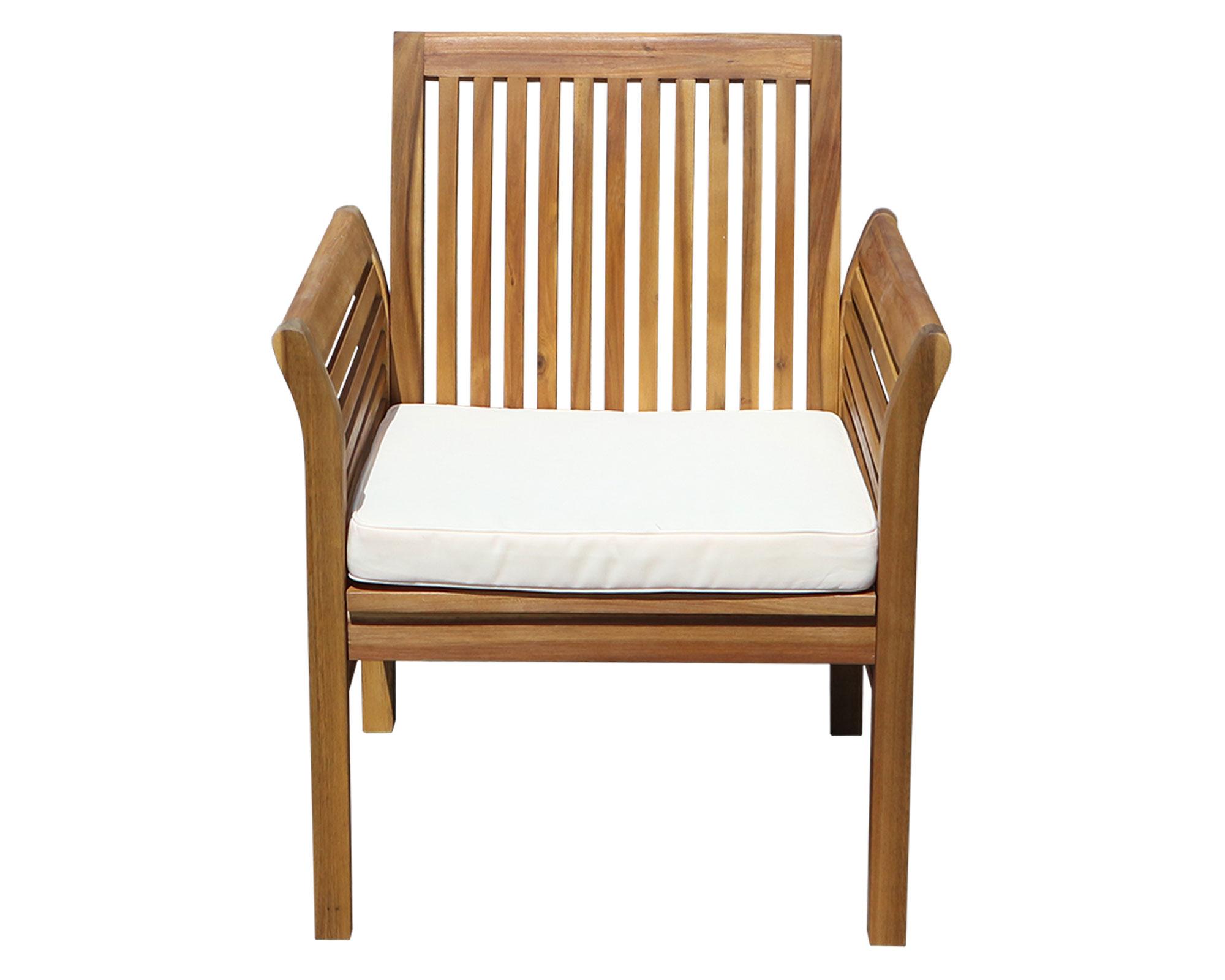 Set terraza 4 personas Veneto natural Outzen-5